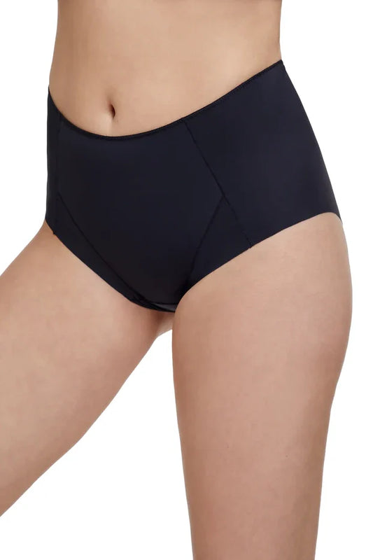 תחתון מקסי ללא תפר - שחור