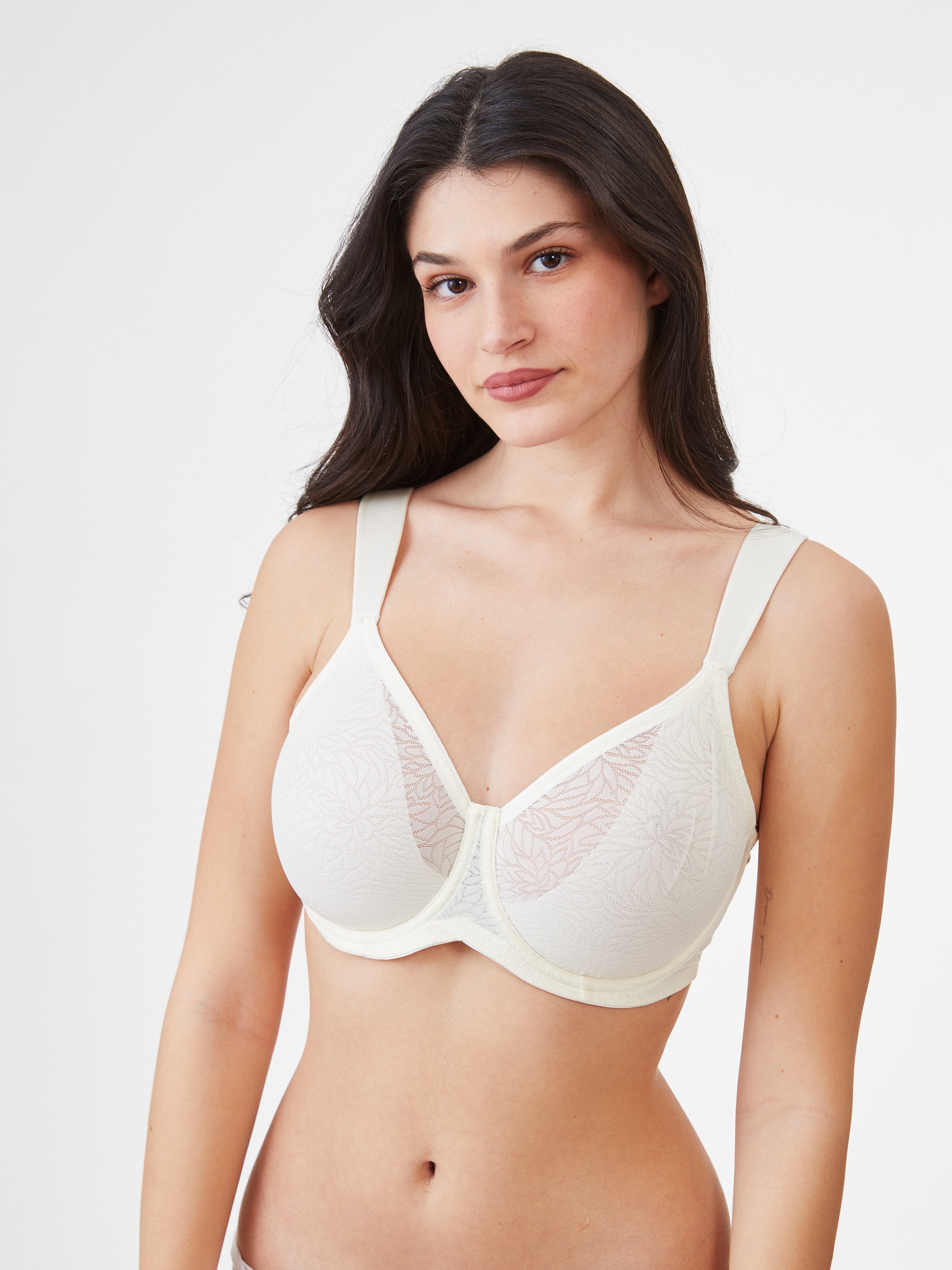 חזיית מינימייזר למידות גדולות REDUCTION - אייבורי