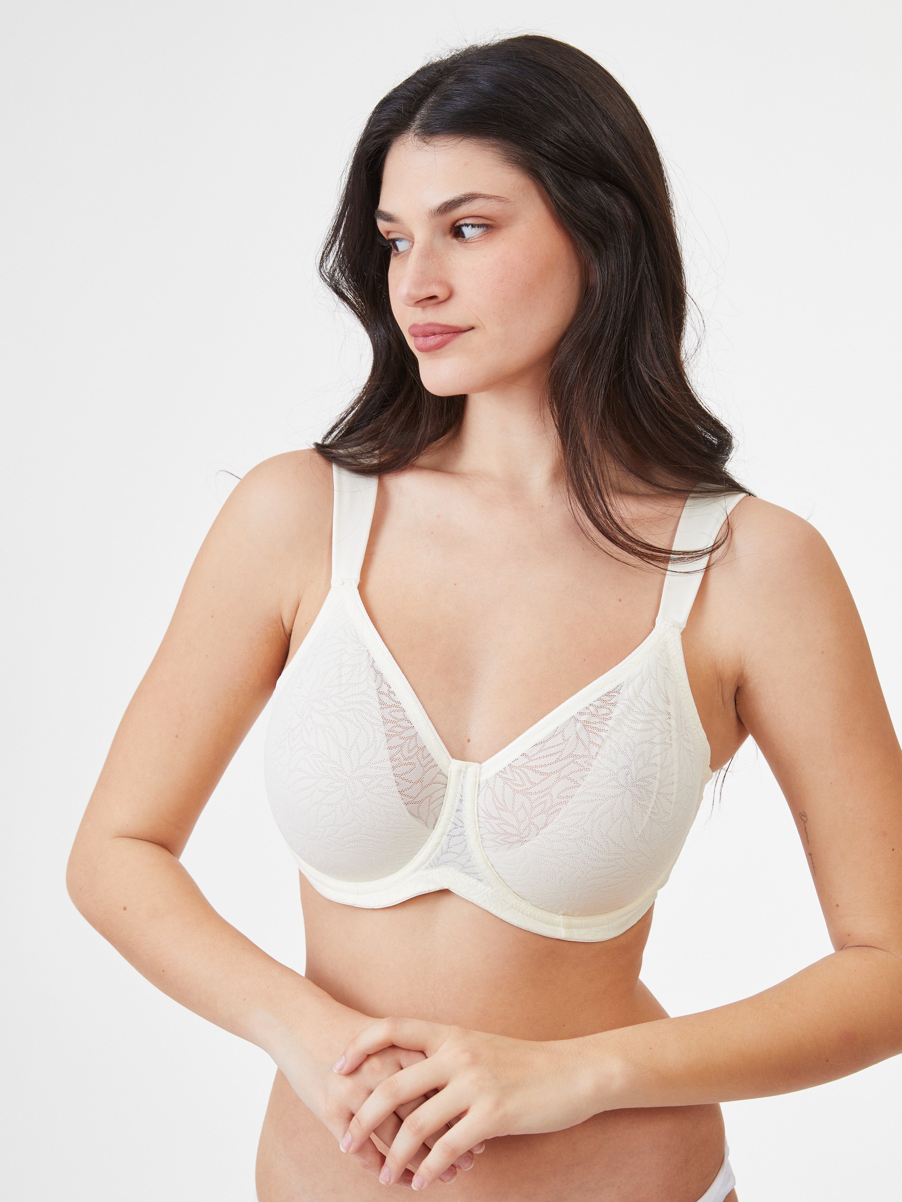 חזיית מינימייזר למידות גדולות REDUCTION - אייבורי