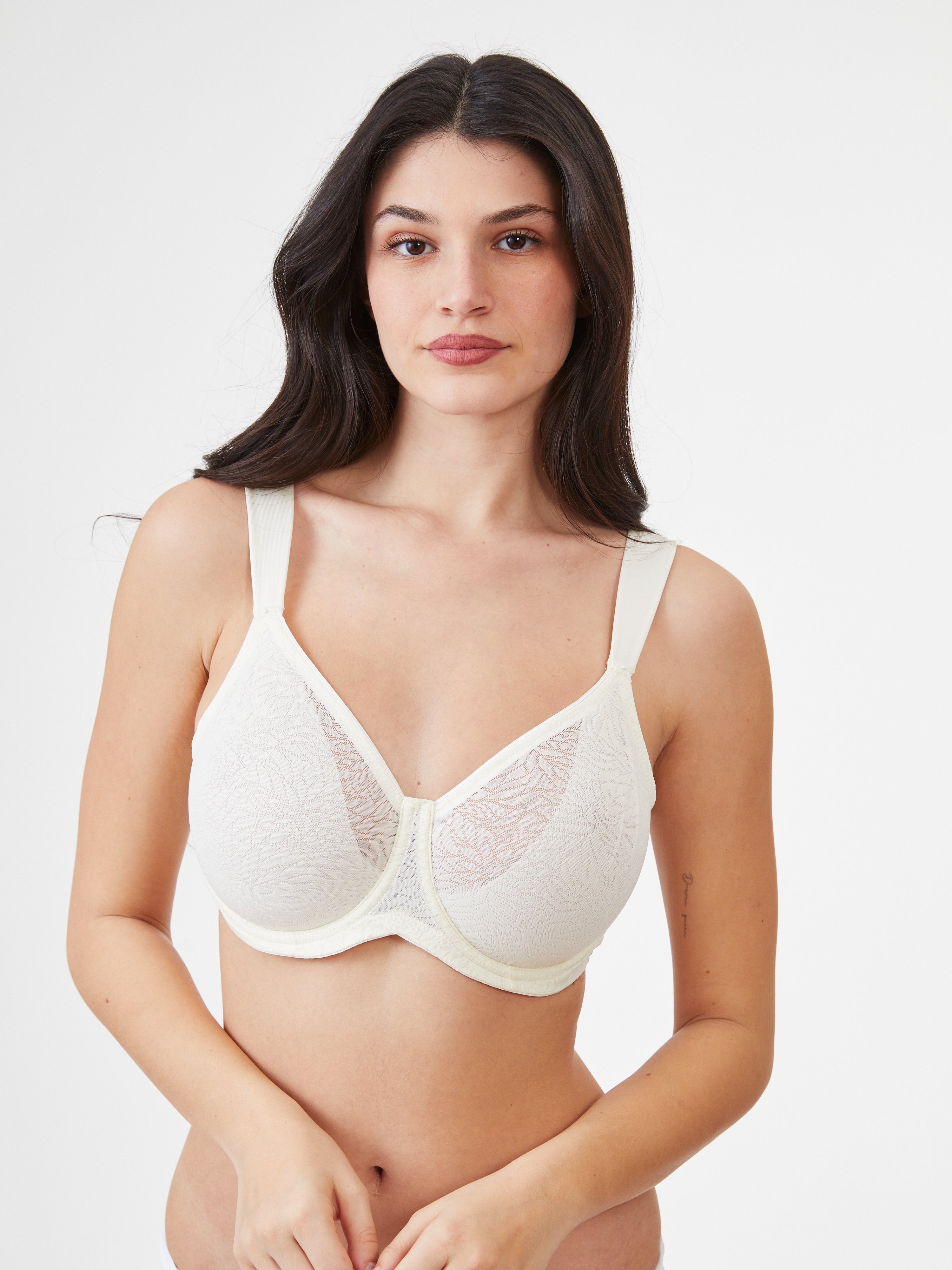 חזיית מינימייזר למידות גדולות REDUCTION - אייבורי