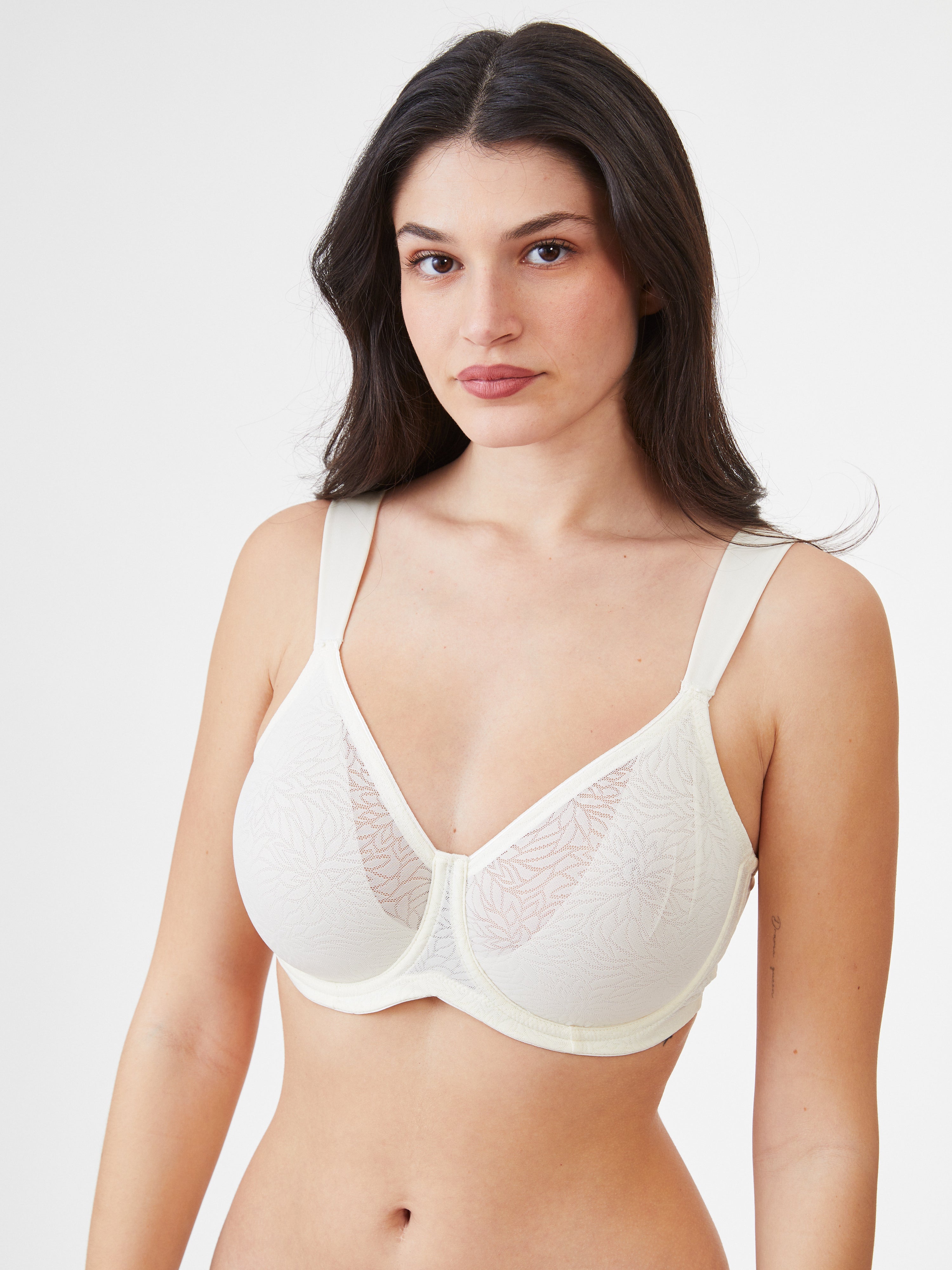 חזיית מינימייזר למידות גדולות REDUCTION - אייבורי