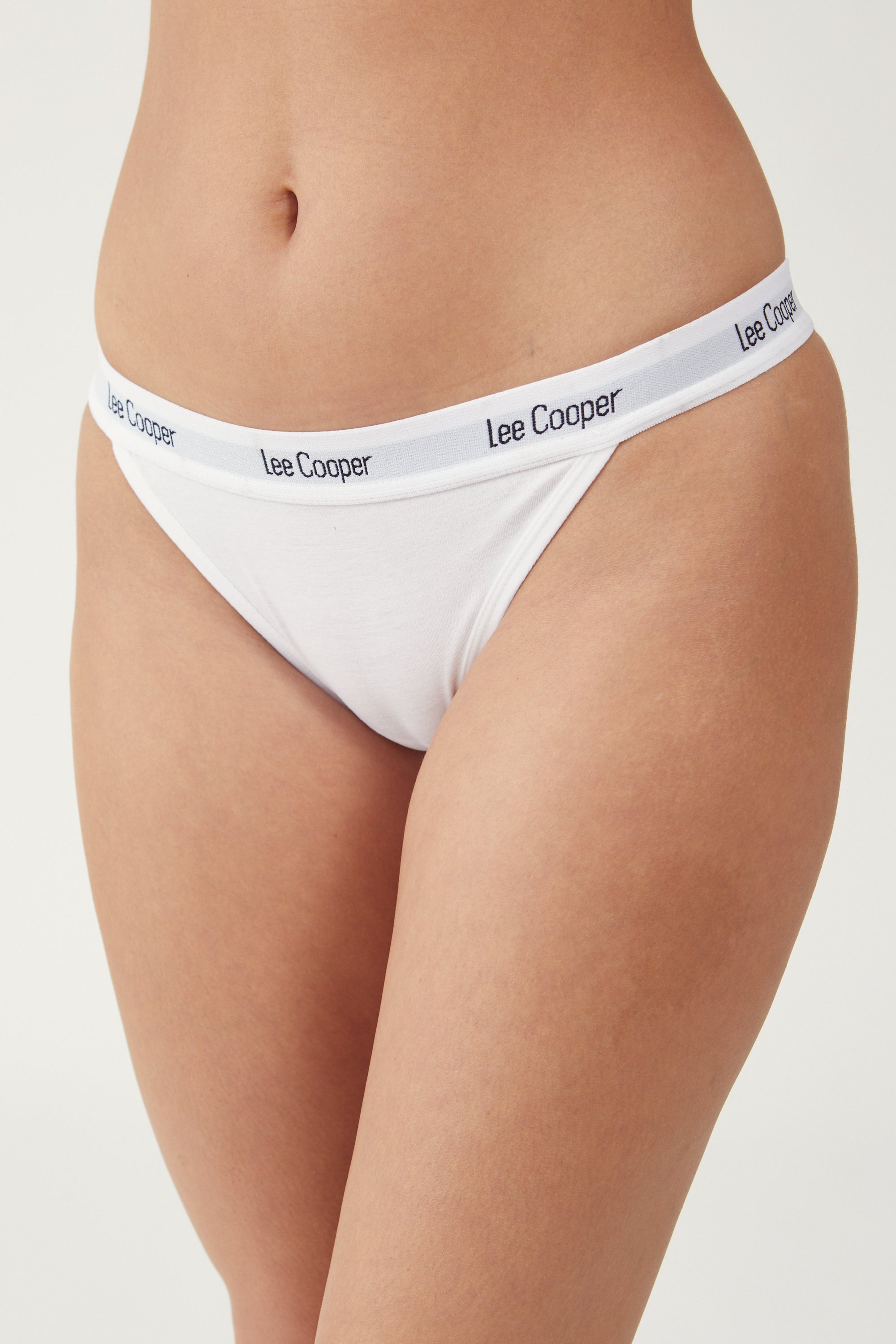 תחתון ברזילאי LEE COOPER - לבן
