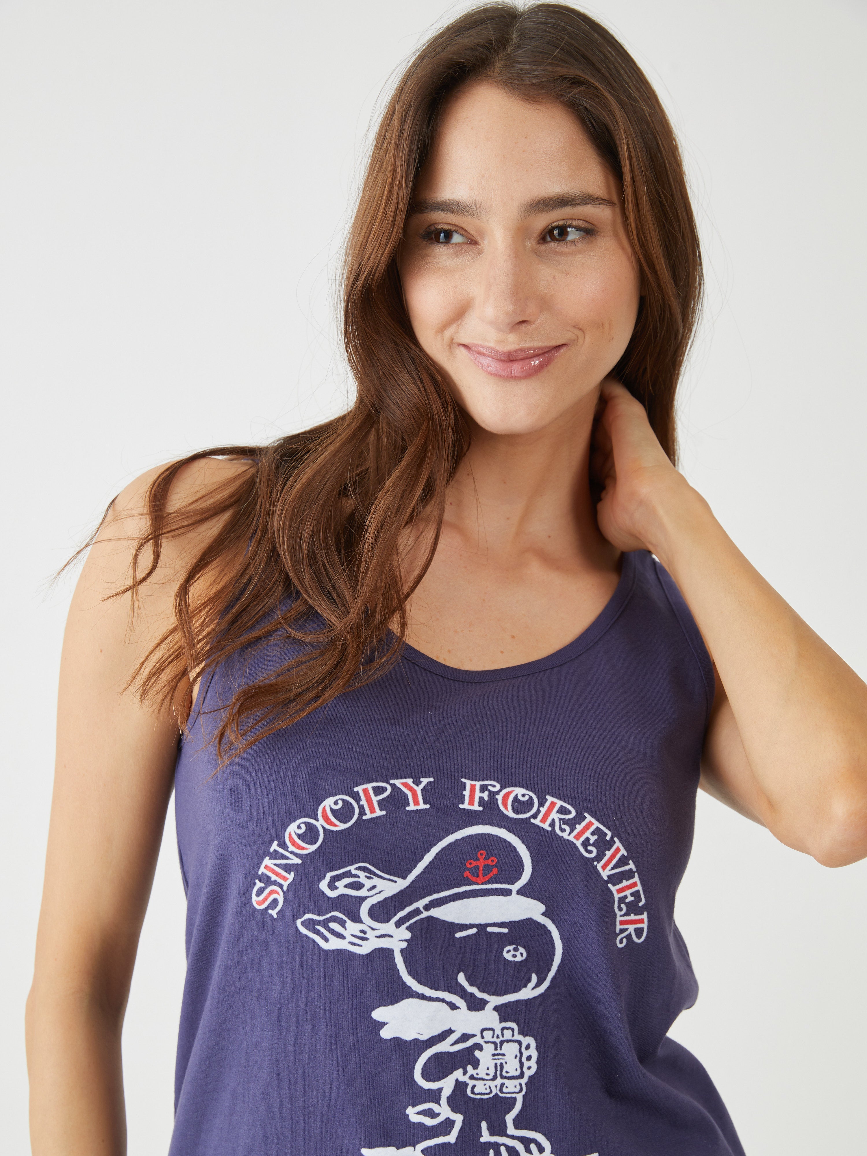 פיגמה גופיה מ.קצר-סנופי פוראבר - כחול נייבי