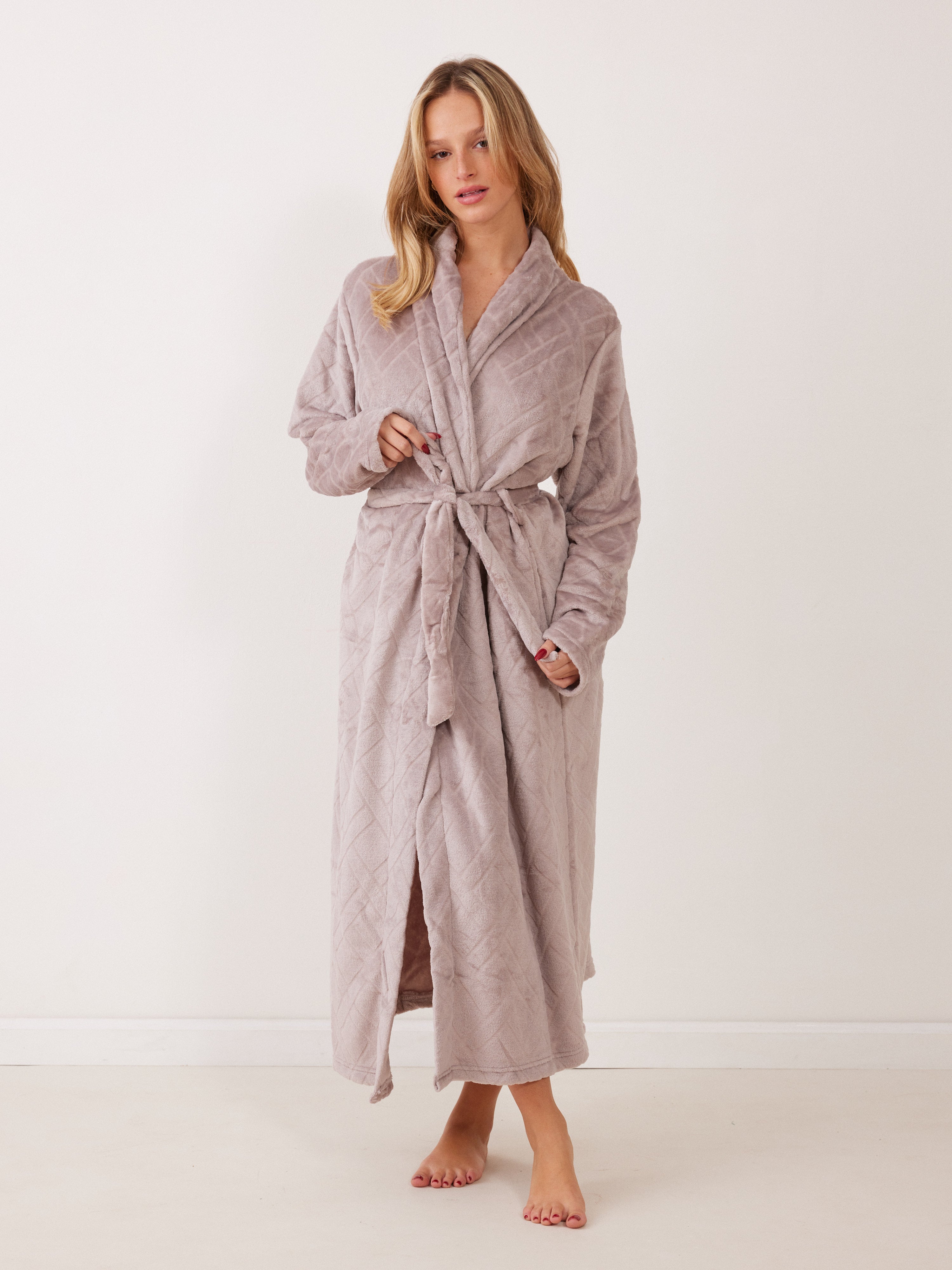 חלוק פלאפי - רוז גולד