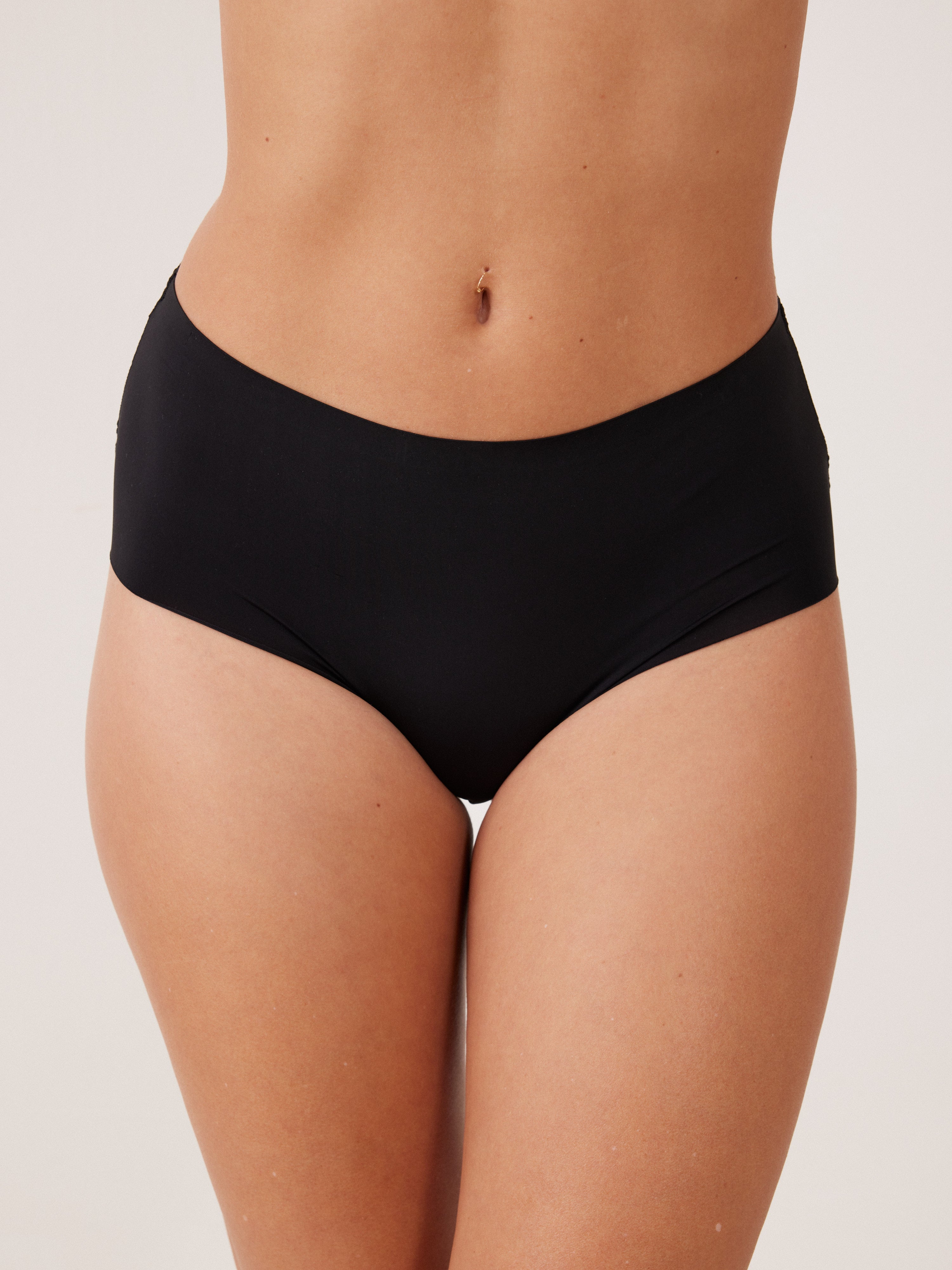 מקסי ריב ותחרה ROSE - שחור