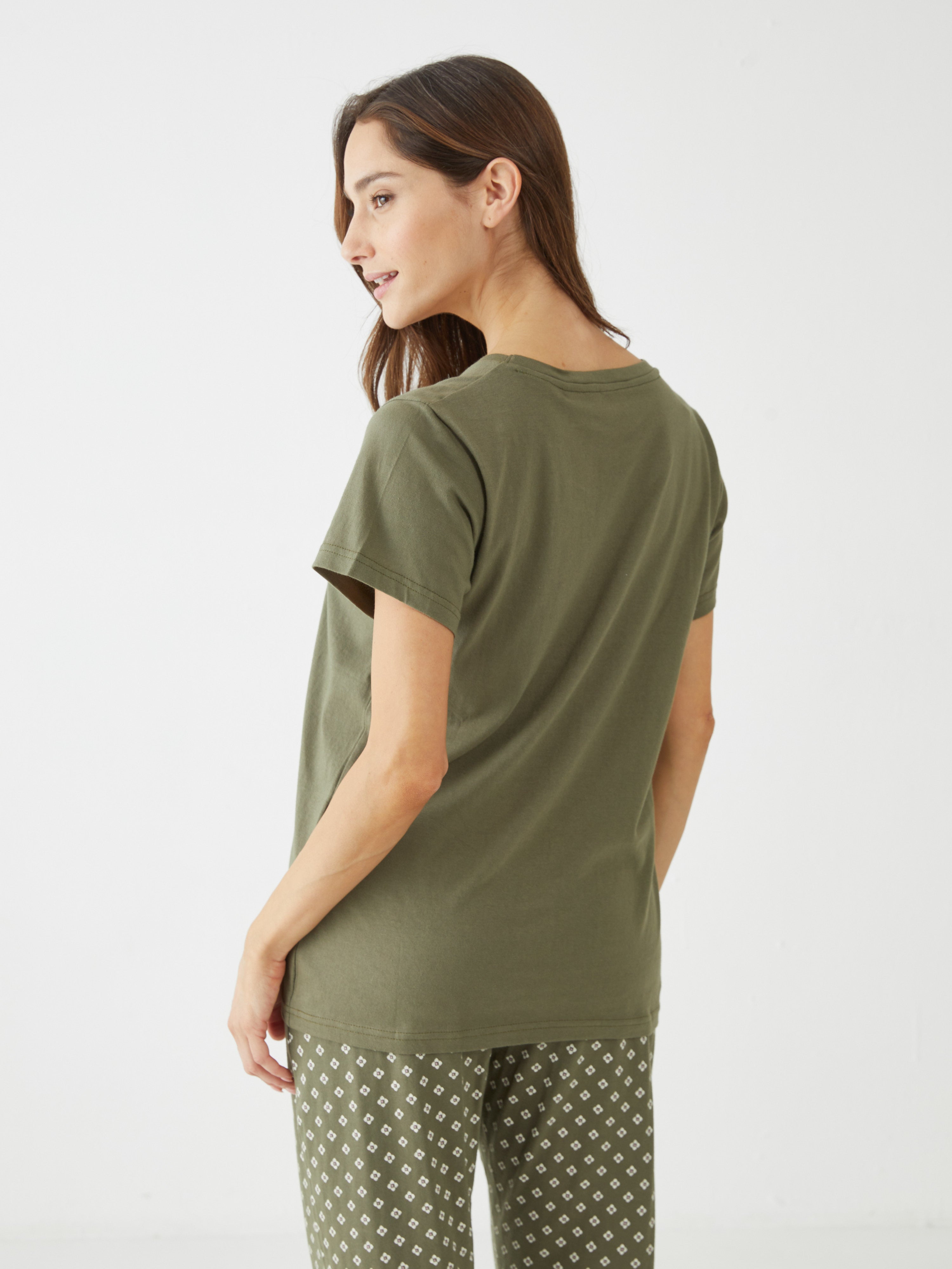 פיגמה מ.ארוך-פרחים - ירוק זית