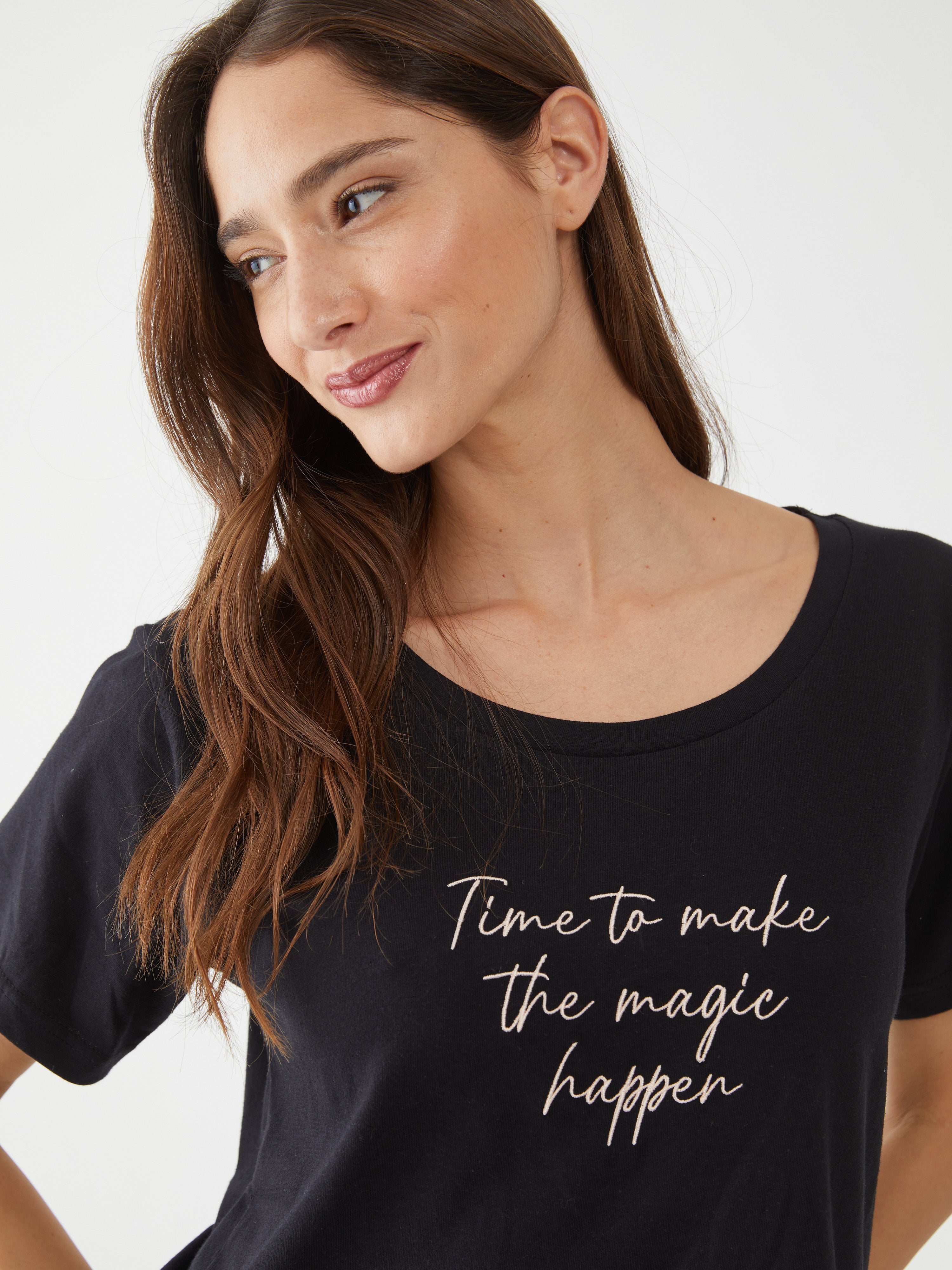 פיגמה מ.ארוך-פרחים - שחור