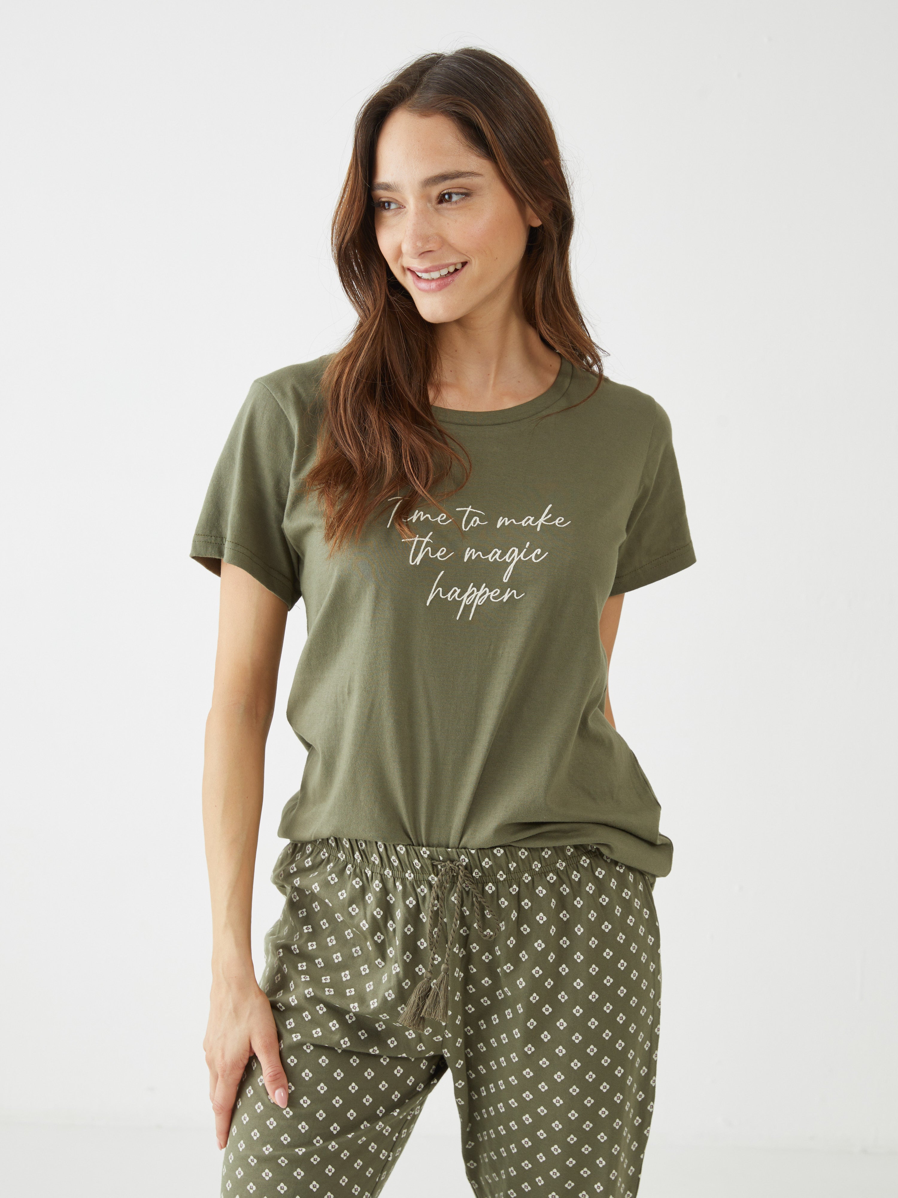 פיגמה מ.ארוך-פרחים - ירוק זית