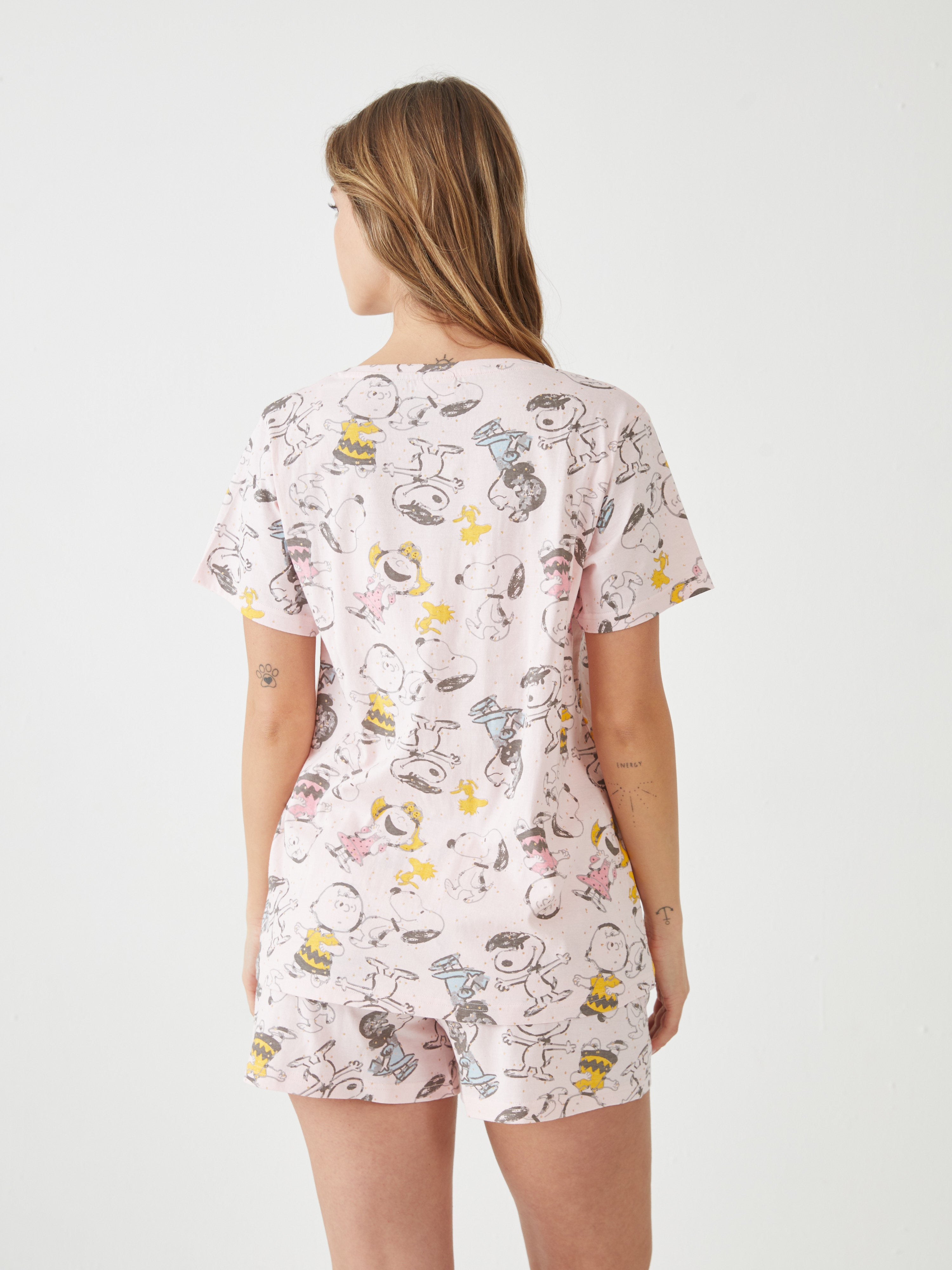 פיגמה כותנה מ.קצר-סנופי וחברים - ורוד