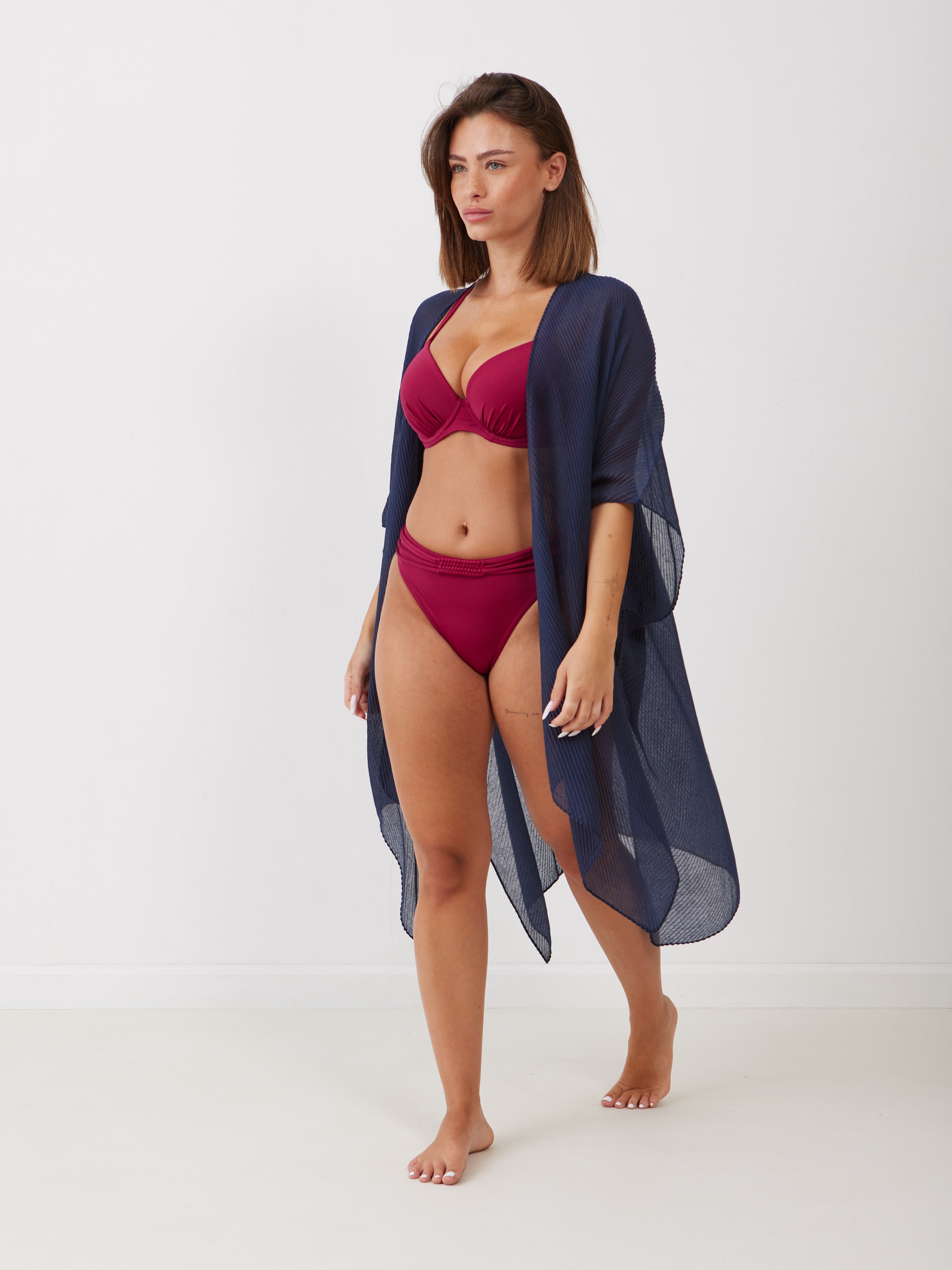 עליונית חוף פליסה פתוחה - כחול