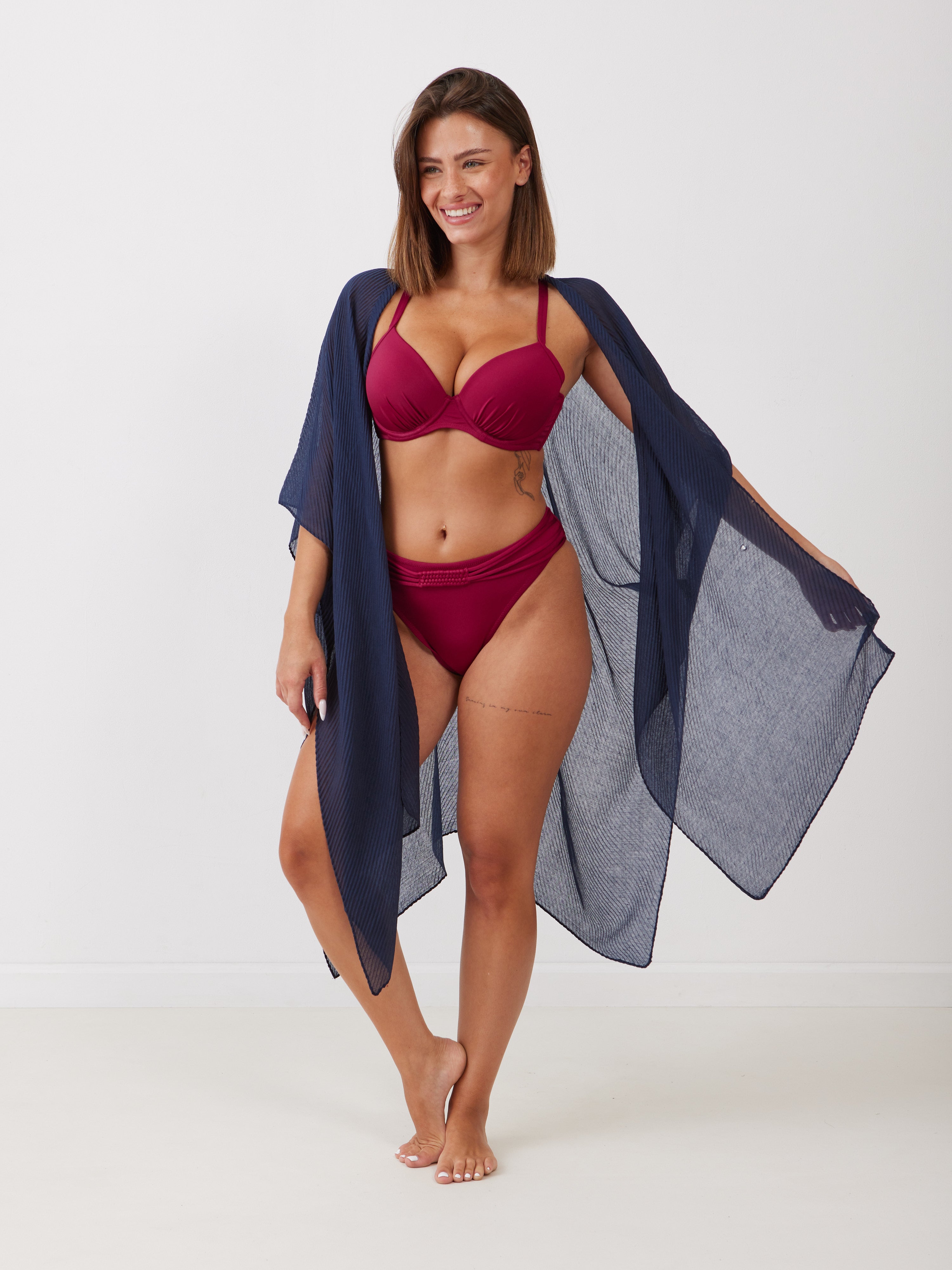 עליונית חוף פליסה פתוחה - כחול