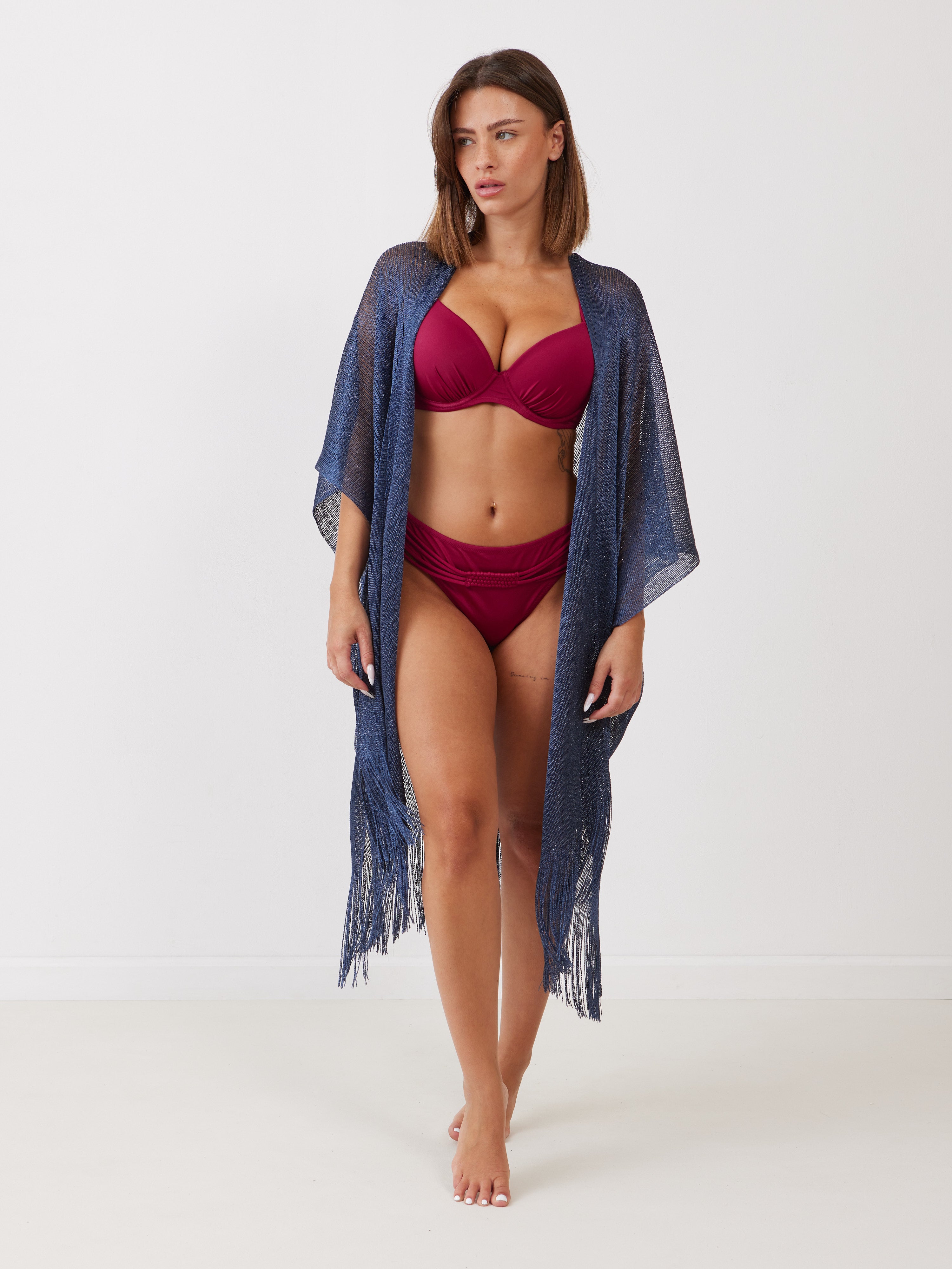 עליונית חוף נצנצים - כחול