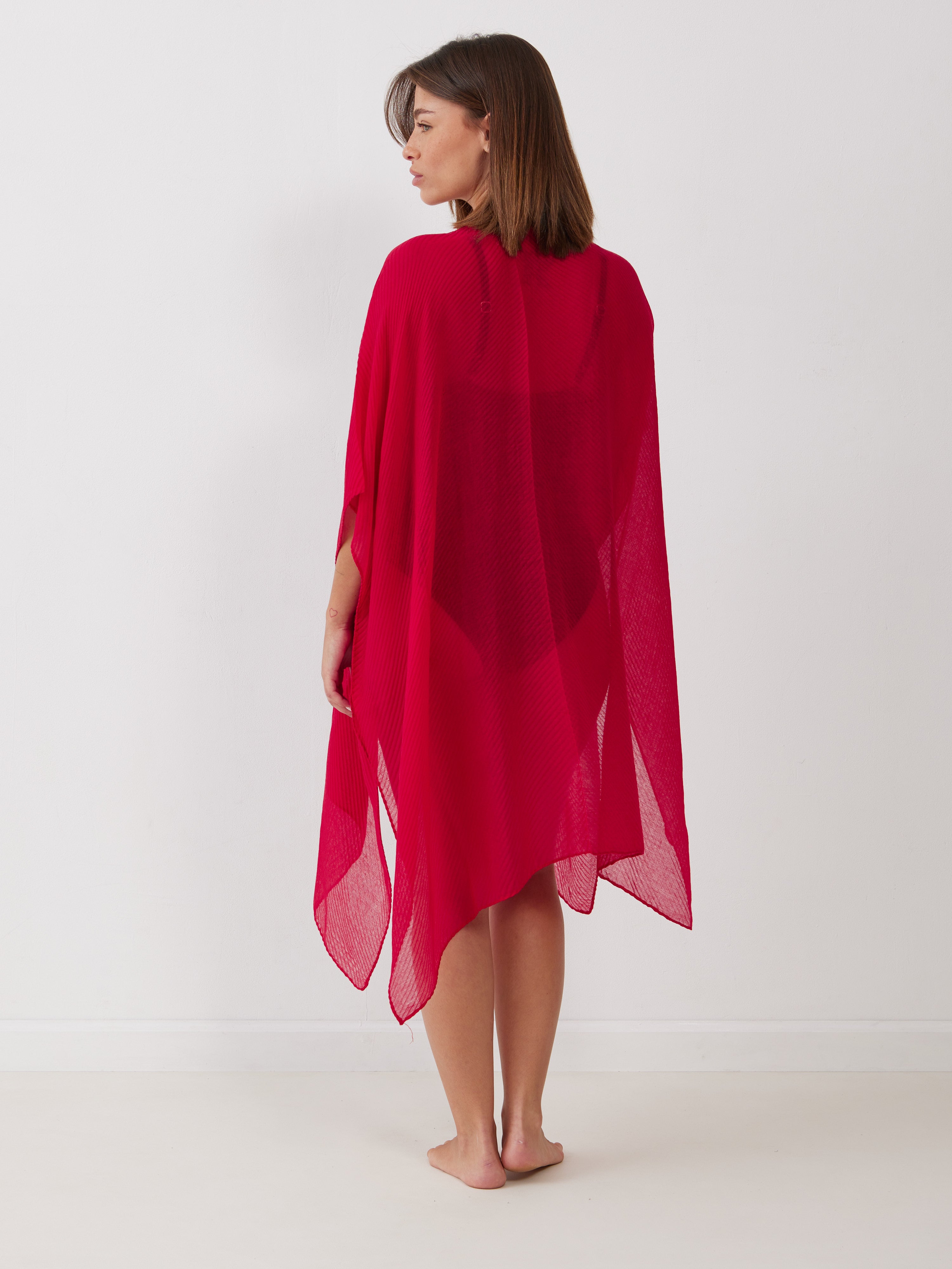 עליונית חוף פליסה פתוחה - אדום