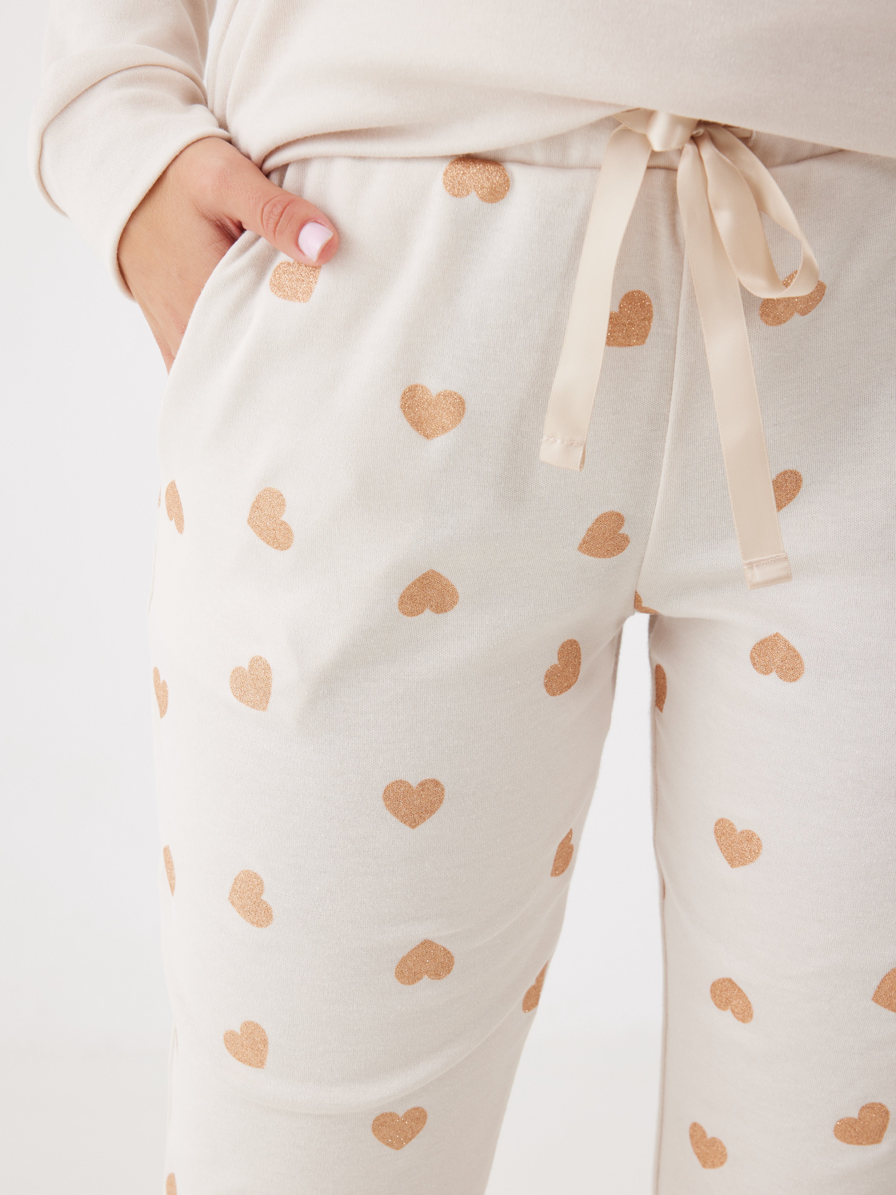 פיג'מה סנופי אינטרלוק - בז