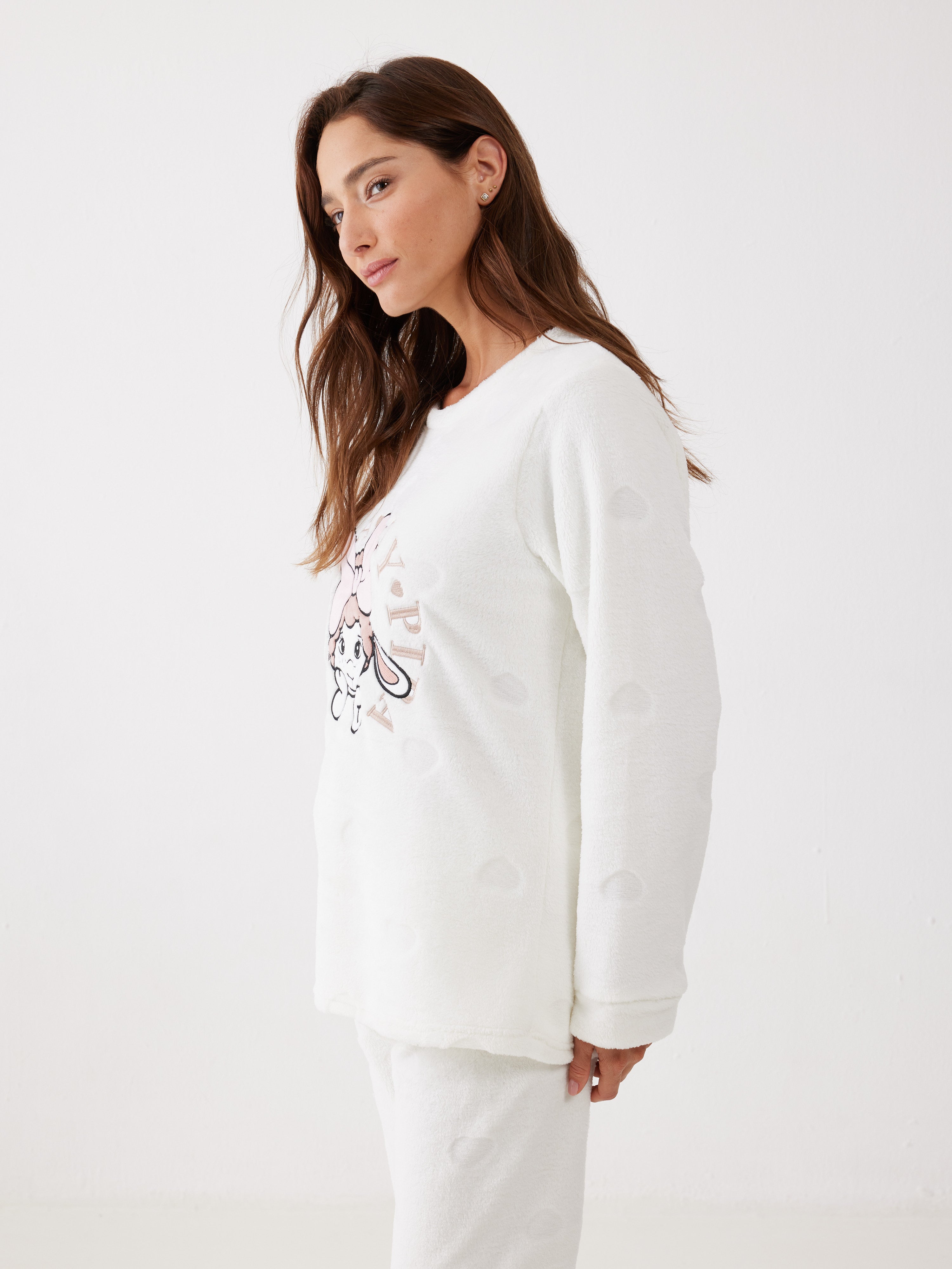 פיג'מה פיפה פלאפי - שמנת