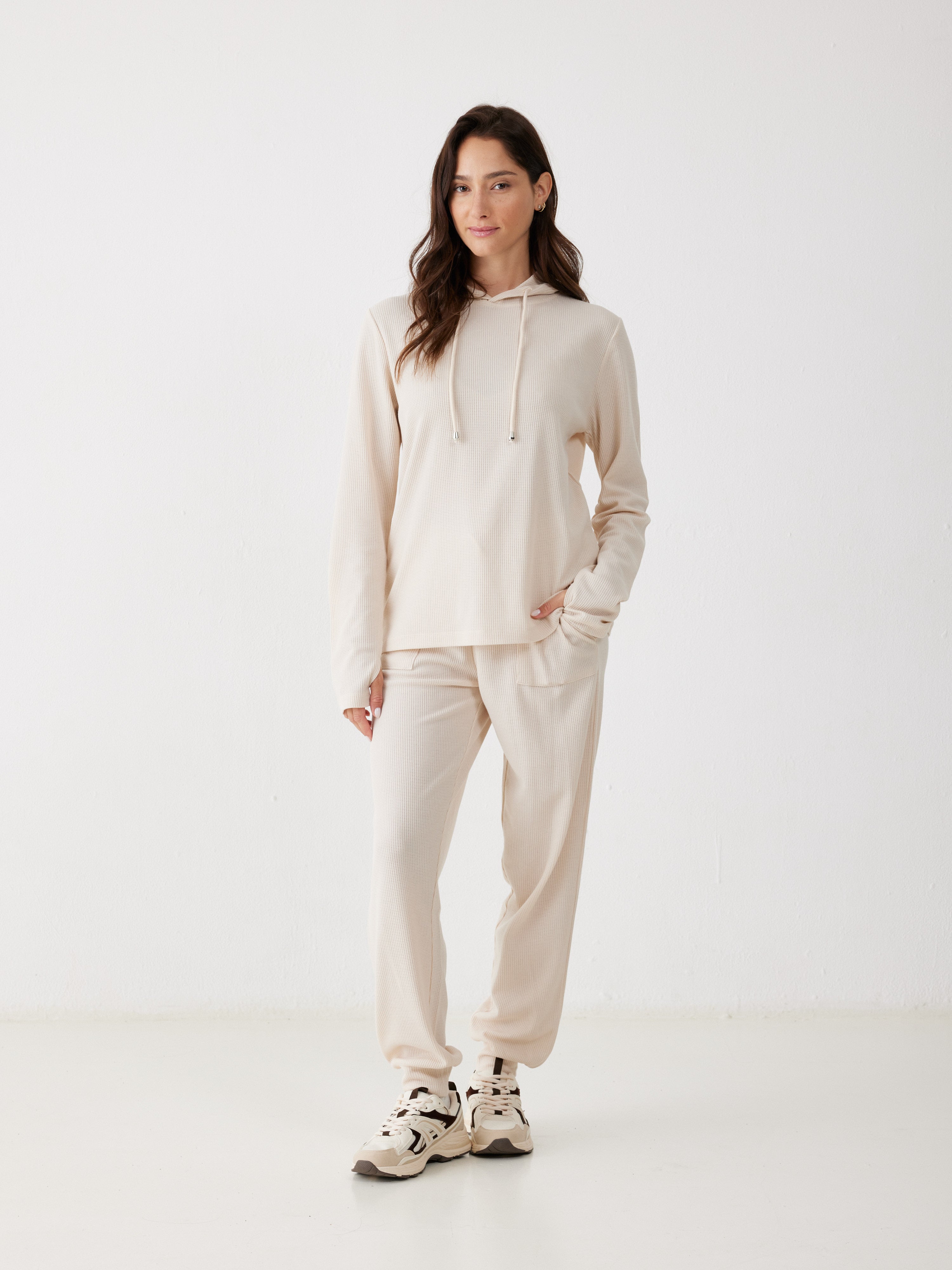 חליפת פנאי קפוצ'ון וואפל - אבן