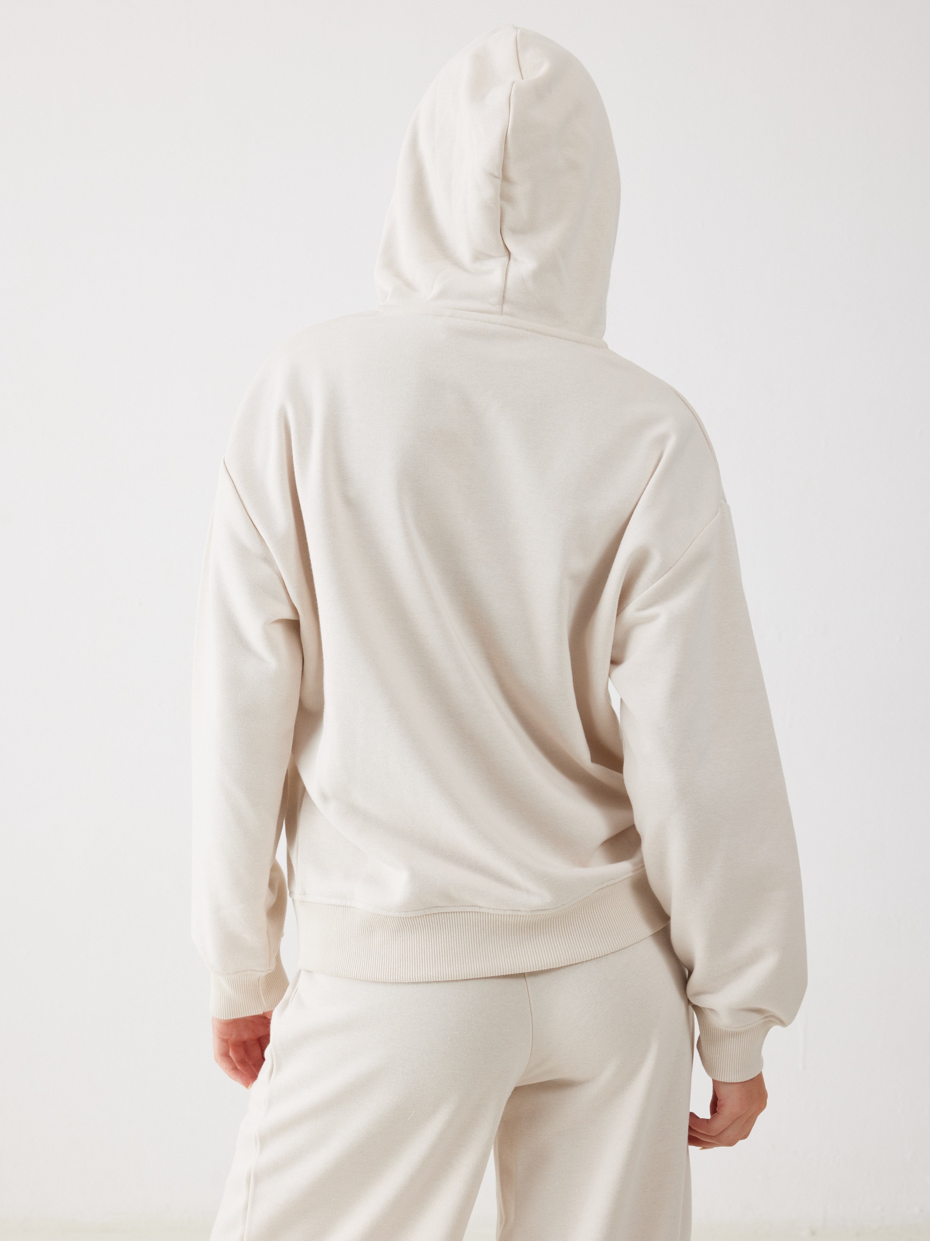 חליפת פנאי פרנץ' טרי - אבן