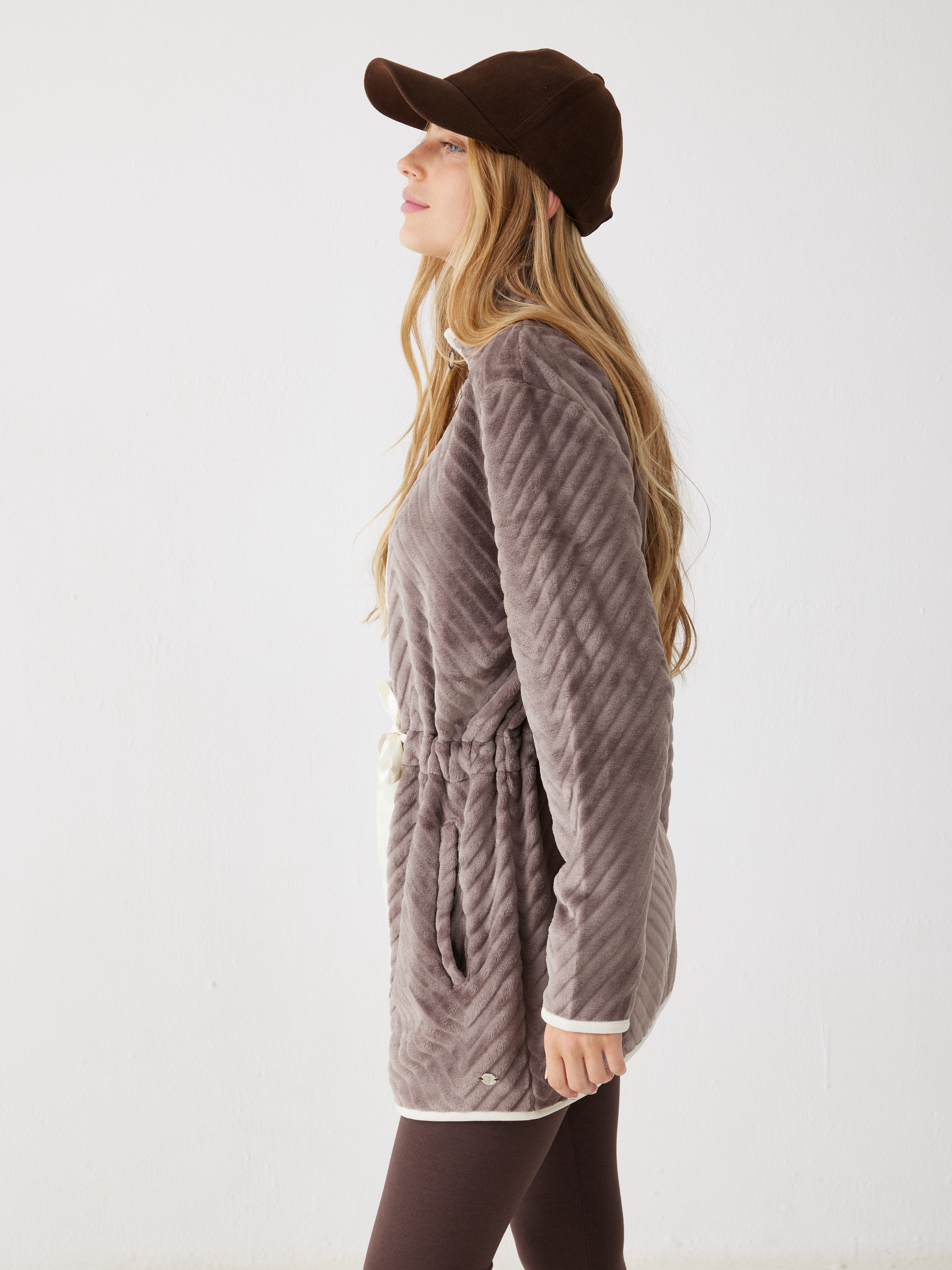 ג'קט פלאפי - חום