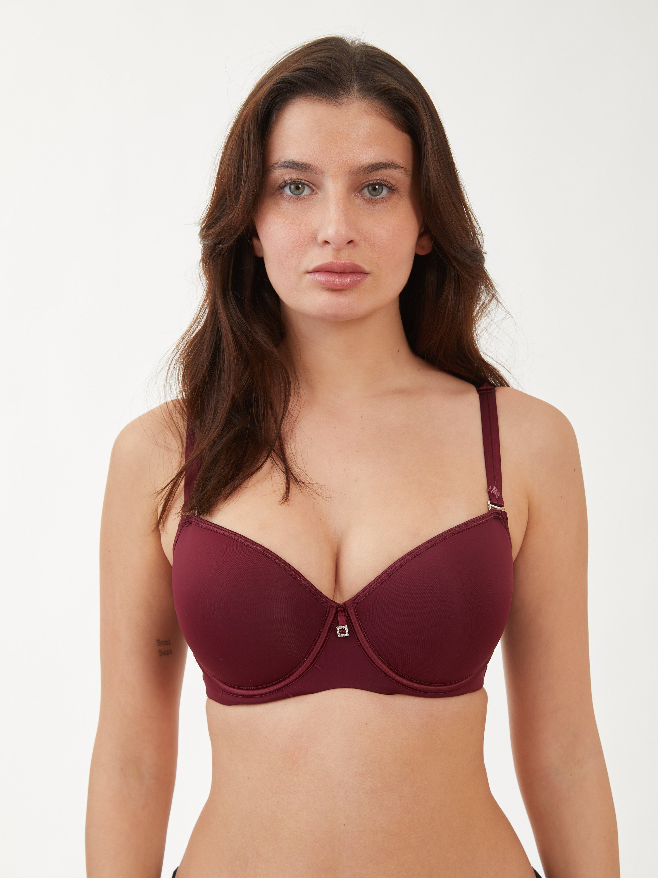 חזייה חכמה BALCONY MEMORY - בורדו