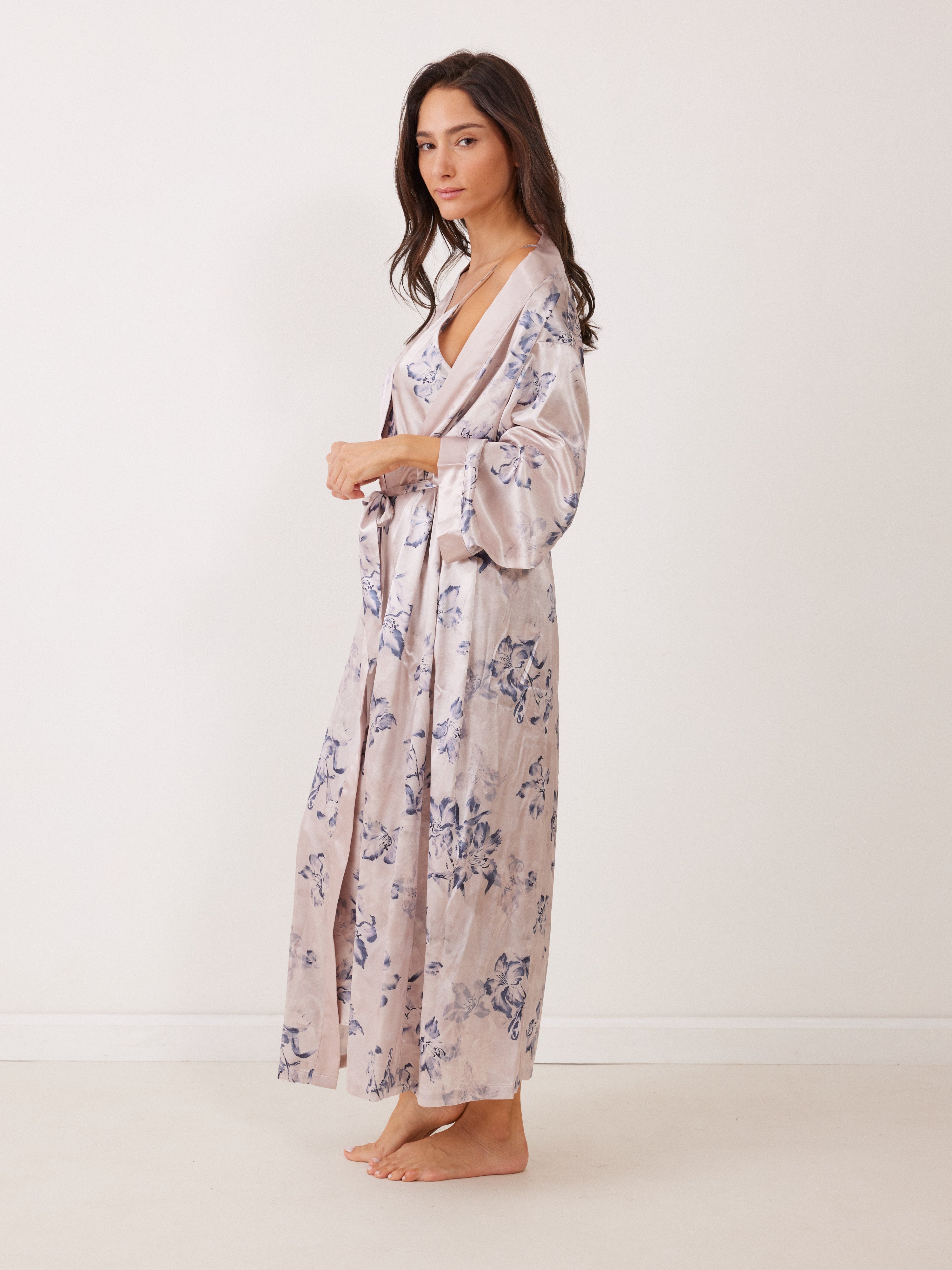 חלוק מקסי מודפס - ניוד