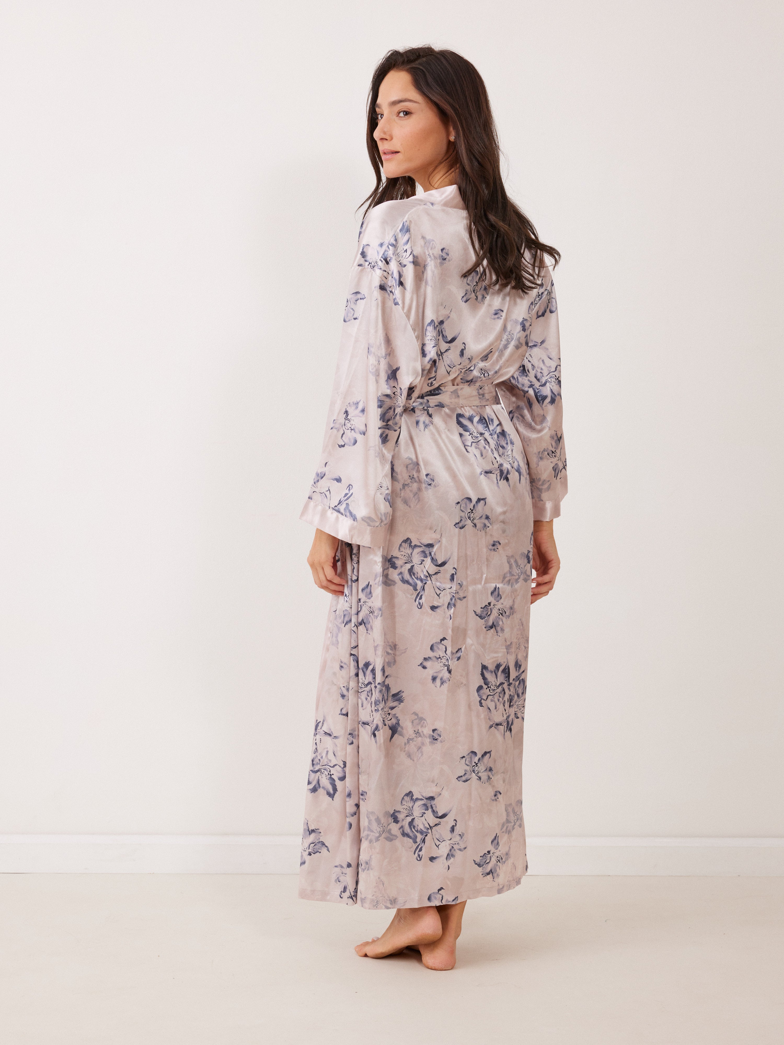 חלוק מקסי מודפס - ניוד