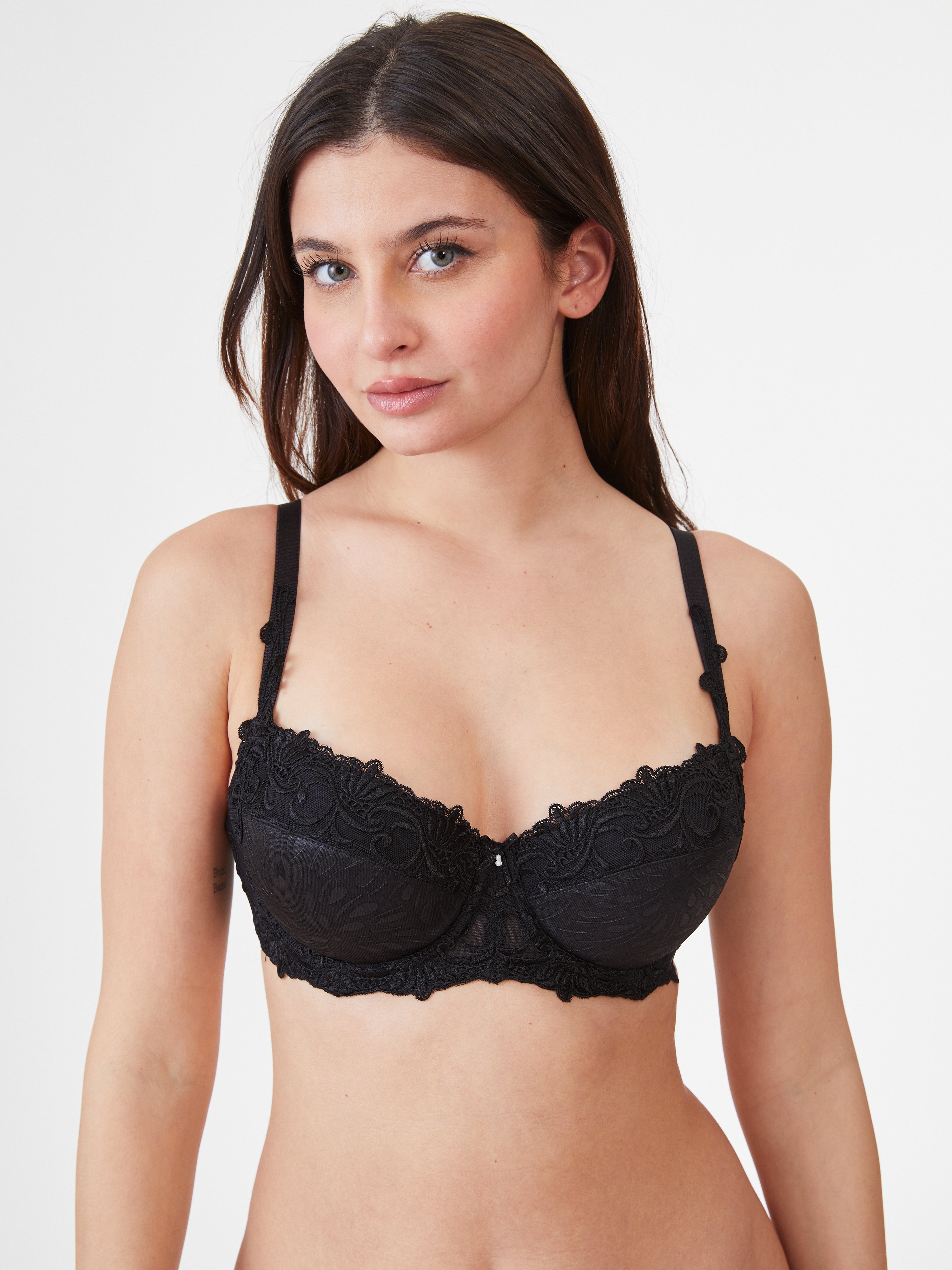 Loren חזיית תחרה בריפוד קל