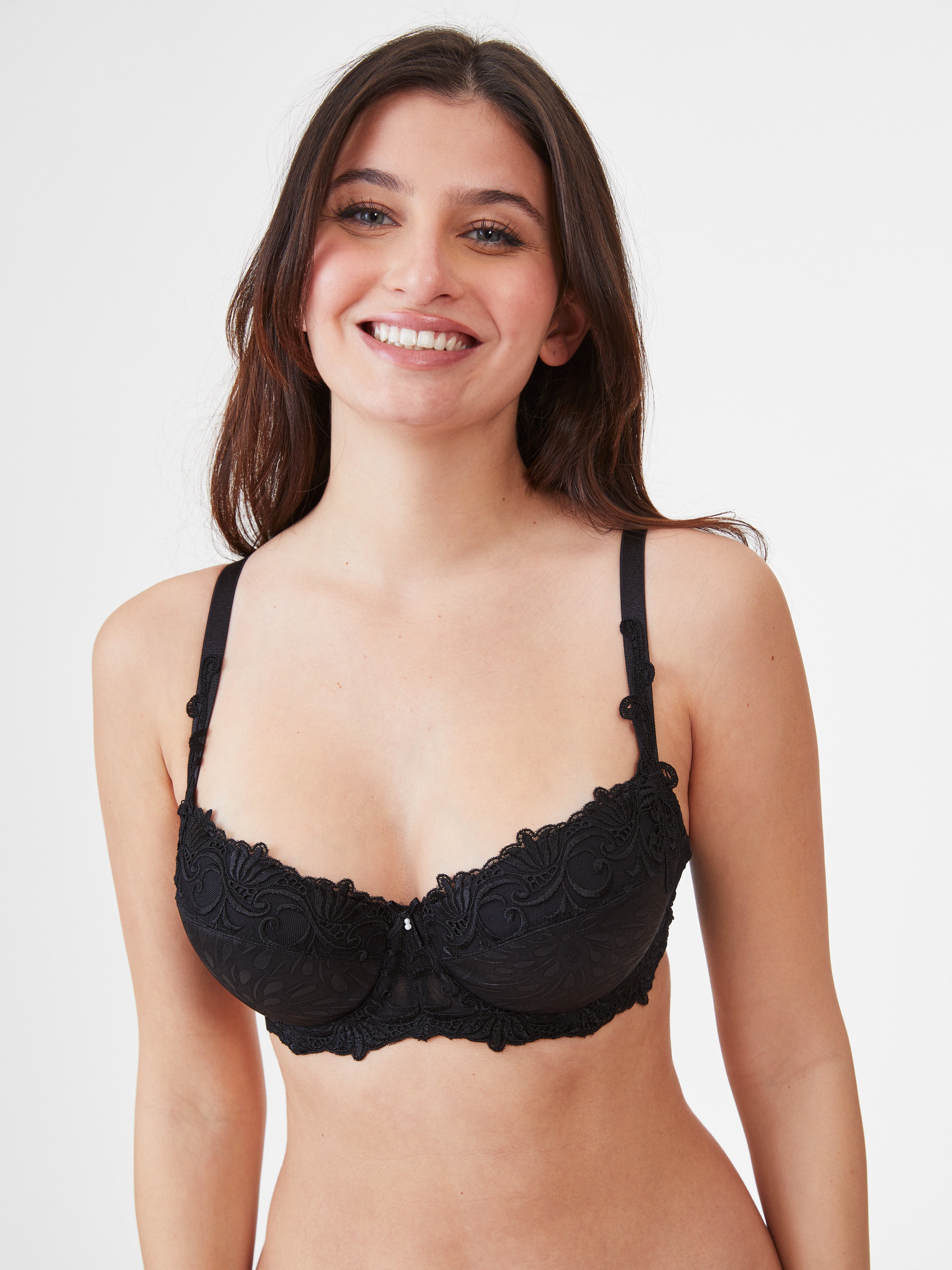 Loren חזיית תחרה בריפוד קל