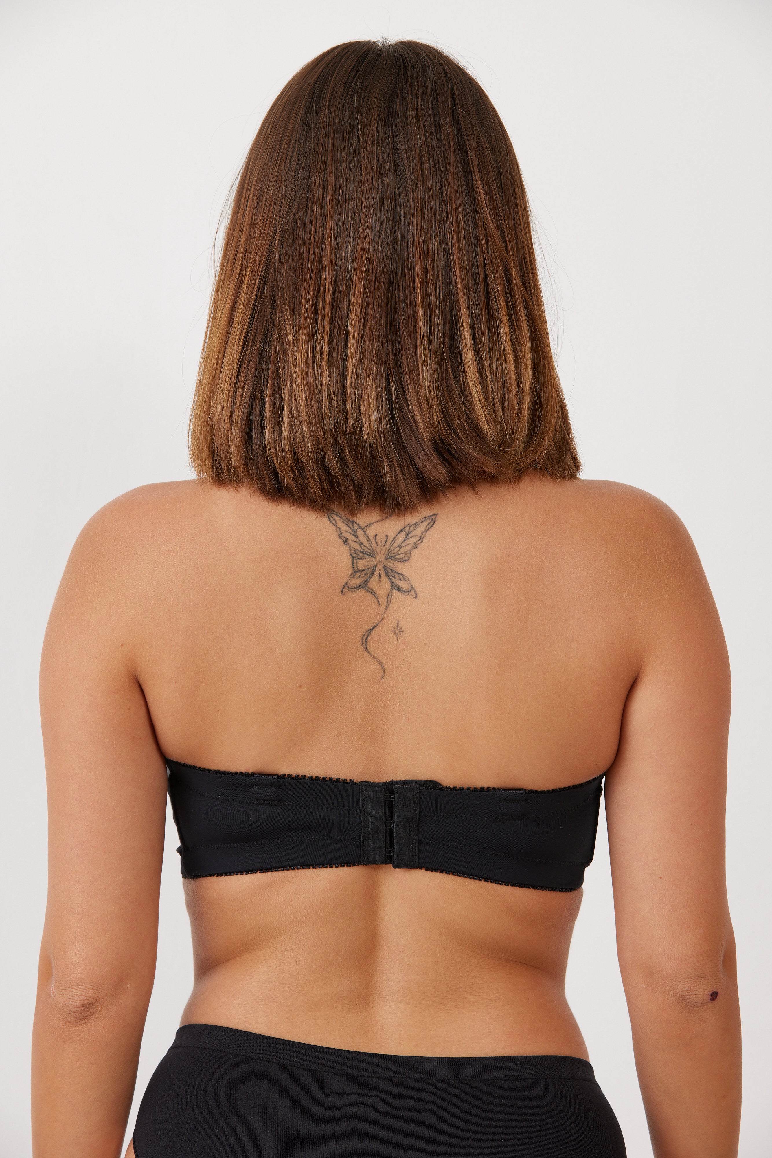 חזיית סטרפלס ללא ריפוד מידות גדולות