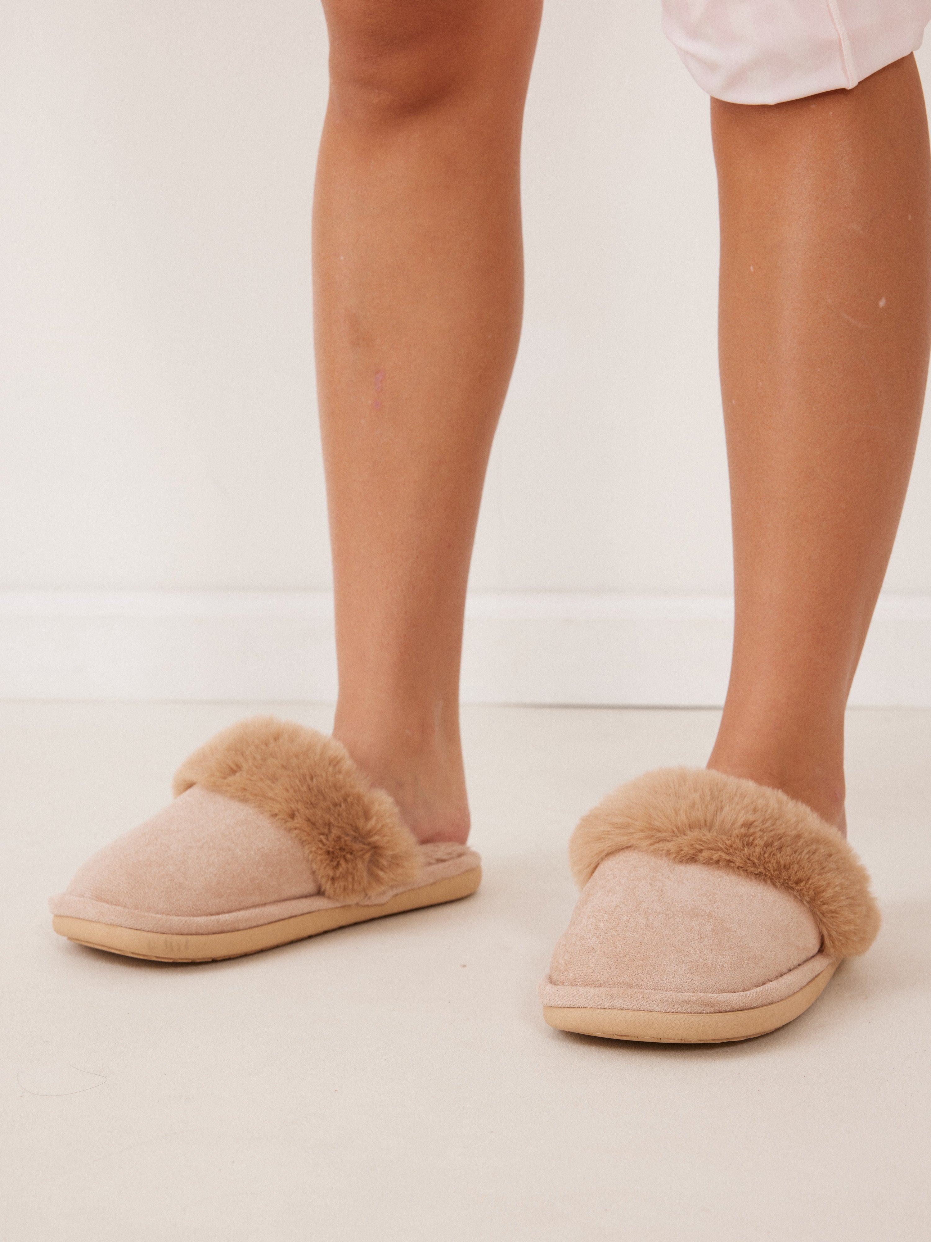 נעלי בית פרווה - חאקי