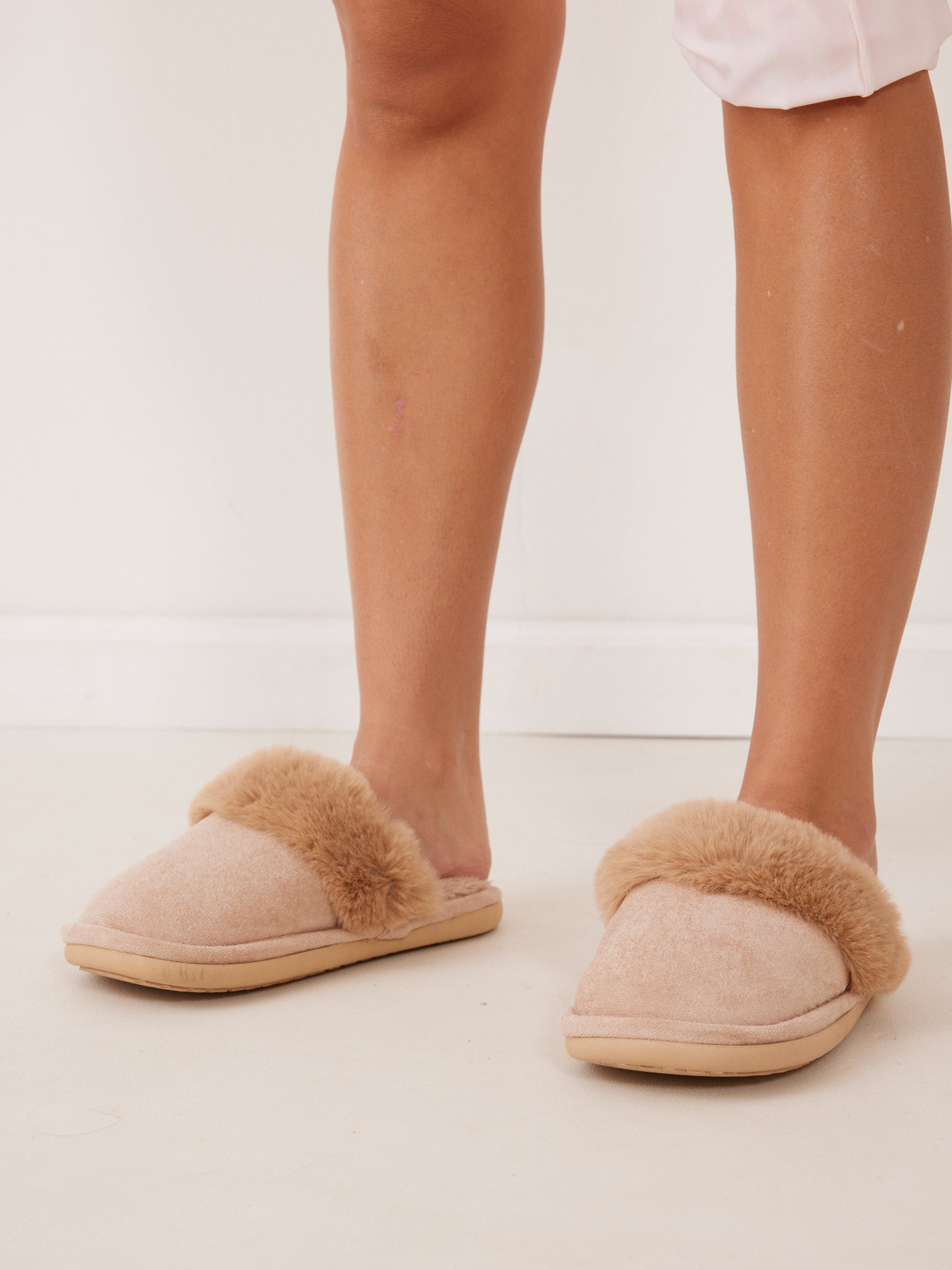 נעלי בית פרווה - חאקי