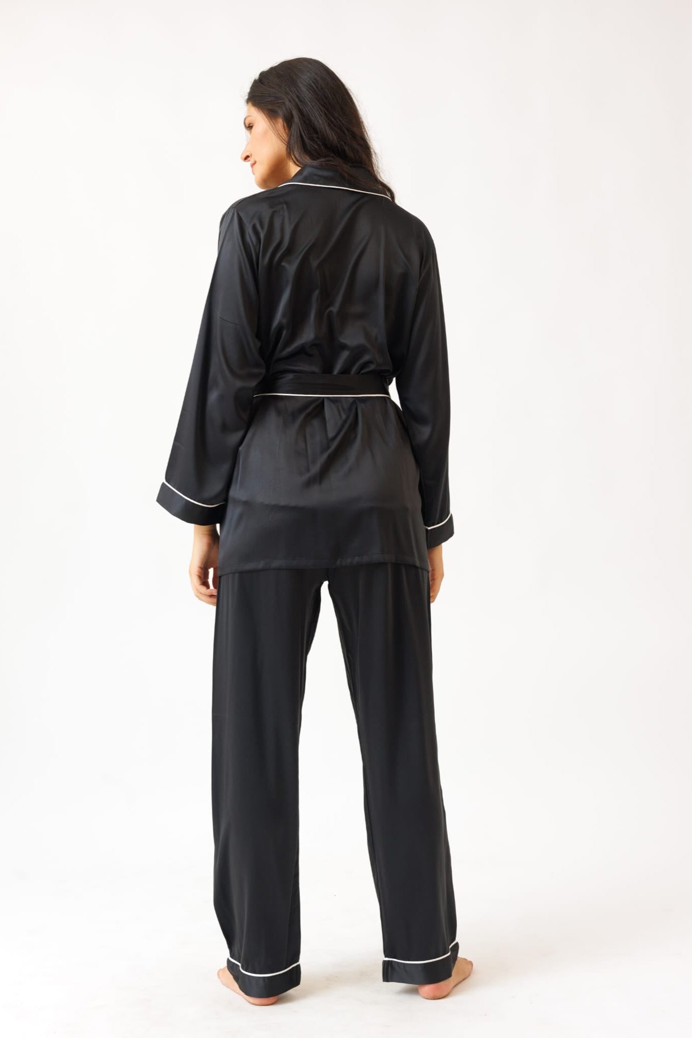 חליפת סאטן פיפינג 3 חלקים