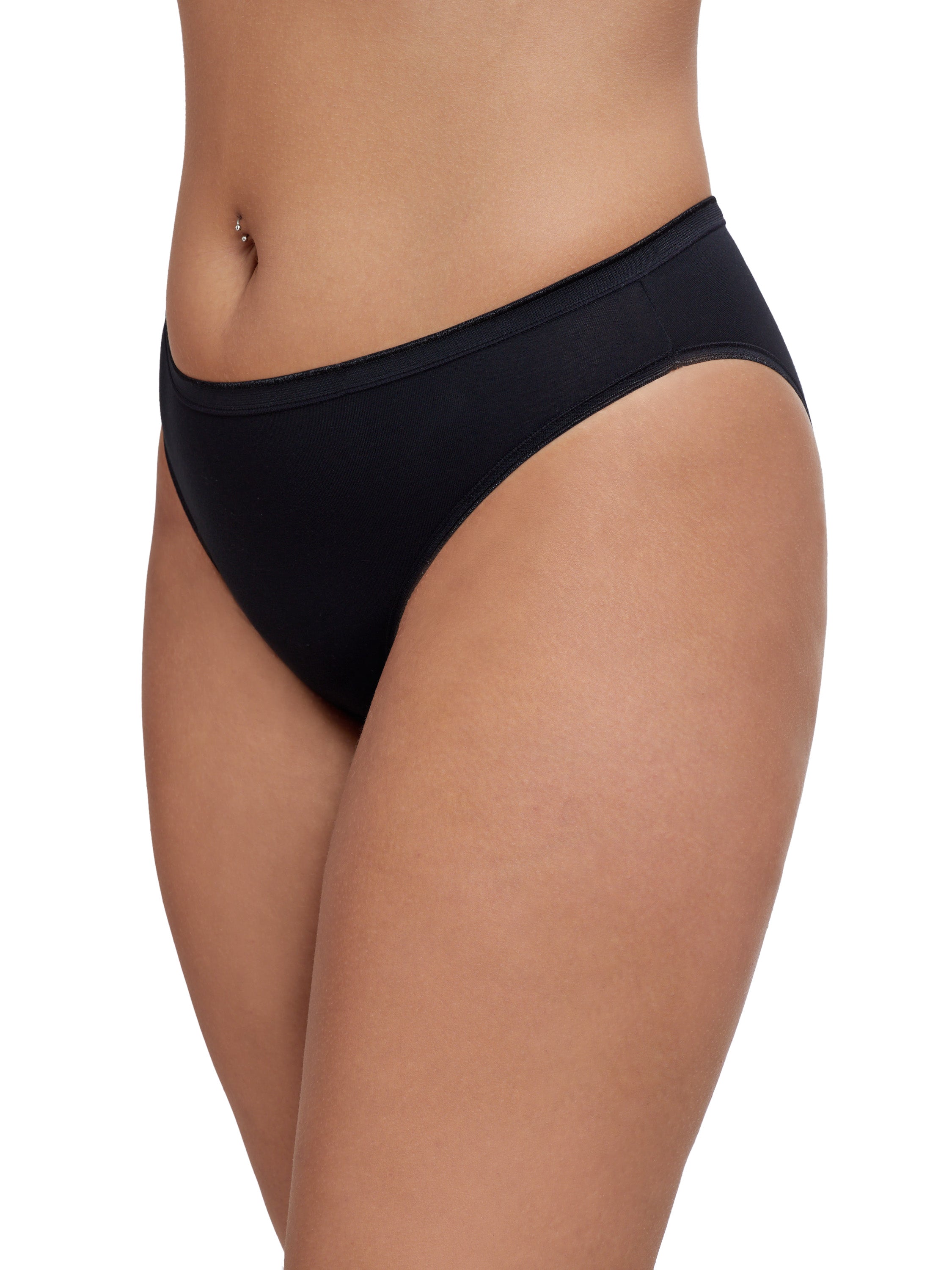 תחתון בגזרת High leg cotton plain