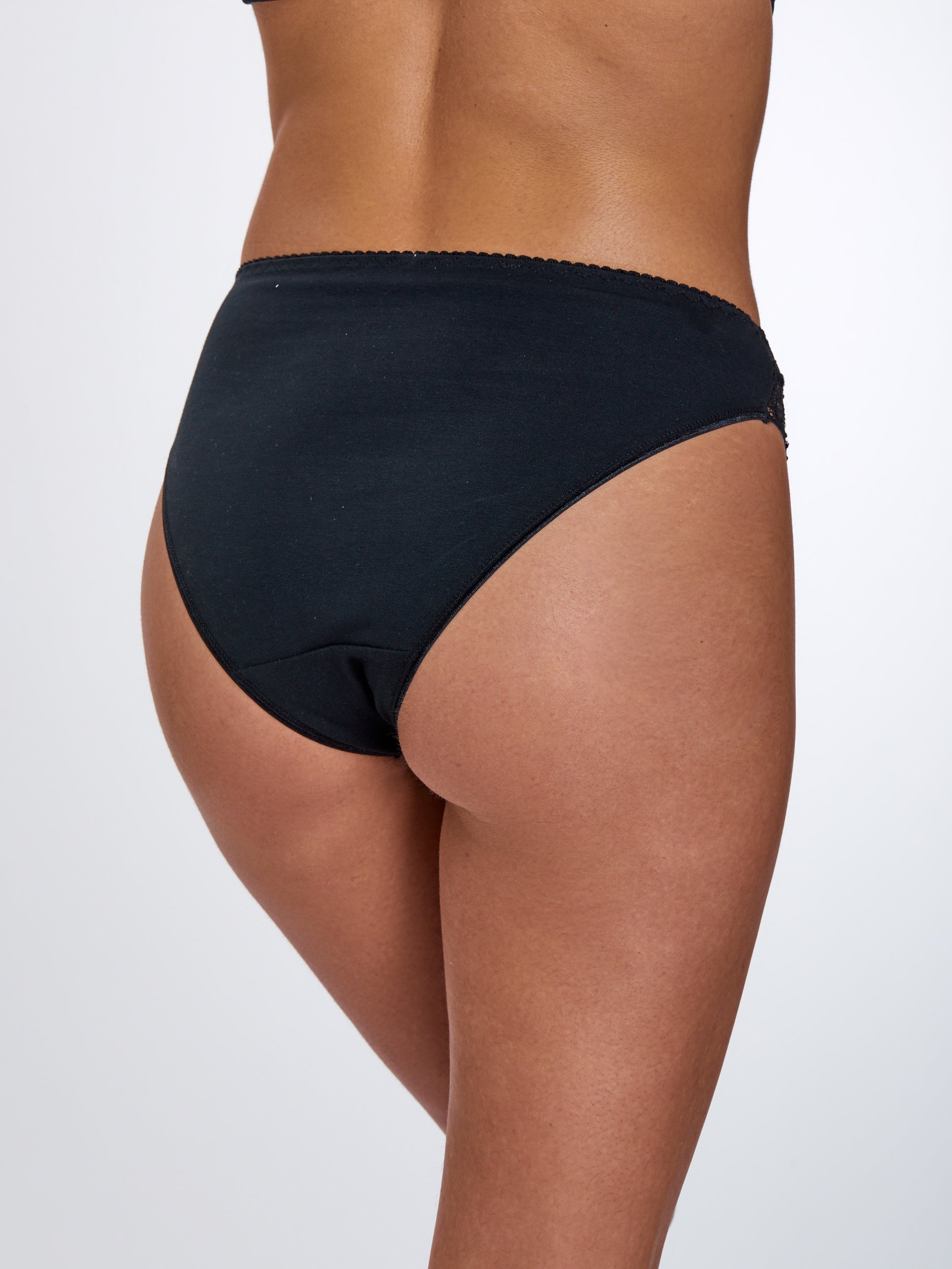 Brief cotton with Lace תחתון שלם