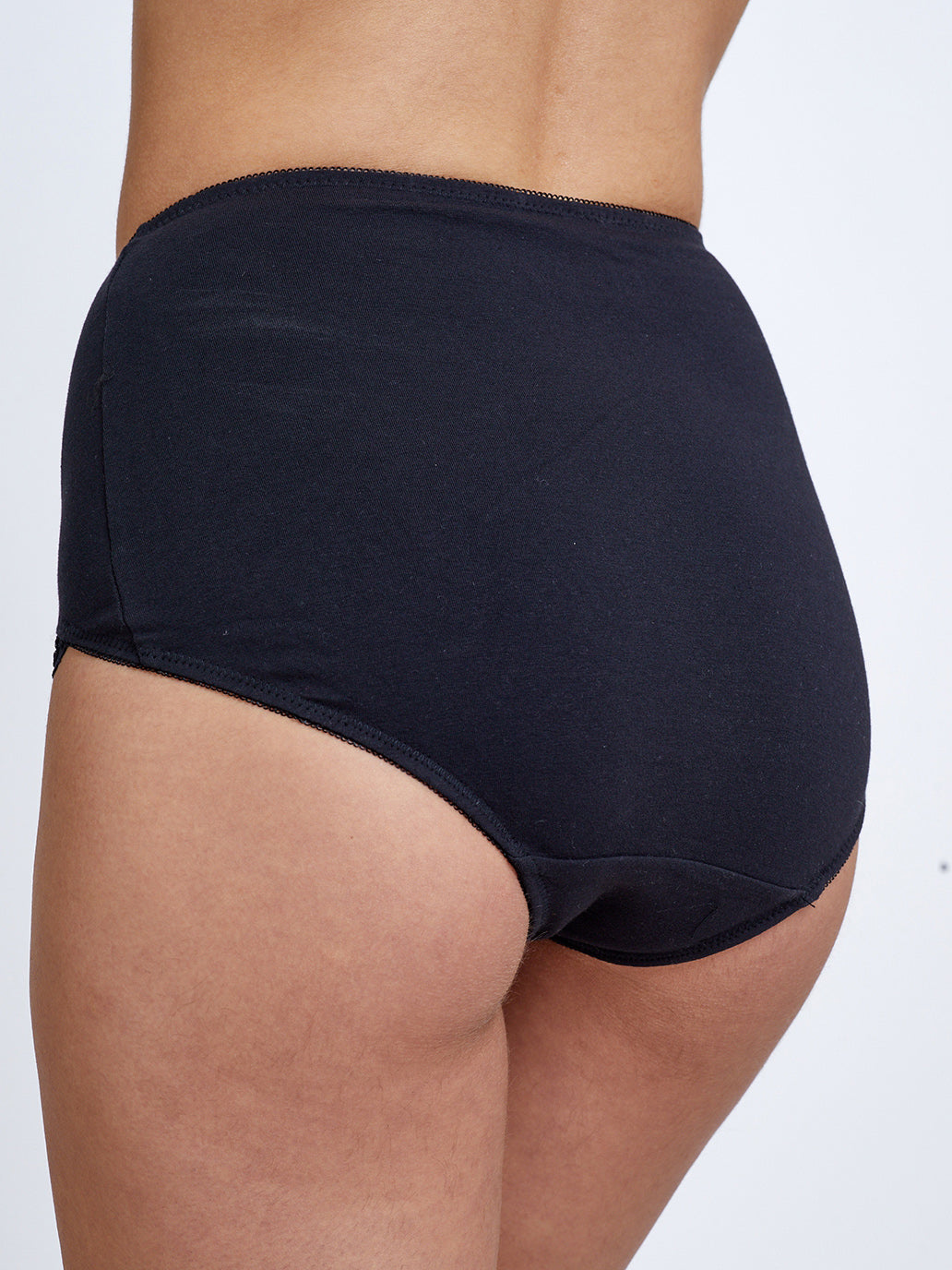 SHAPER MAXI WITH LACE - שחור