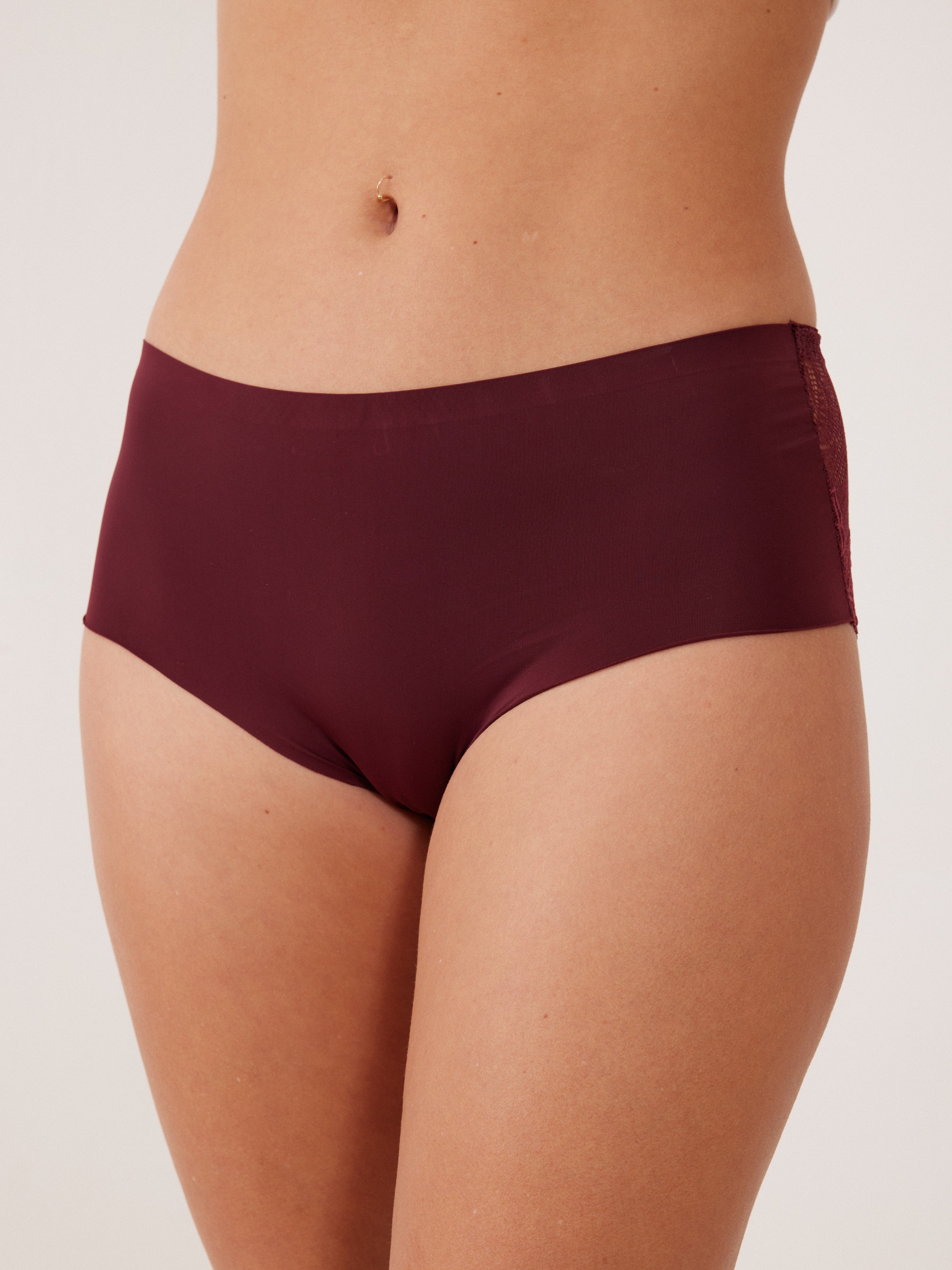 מקסי ריב ותחרה ROSE - בורדו