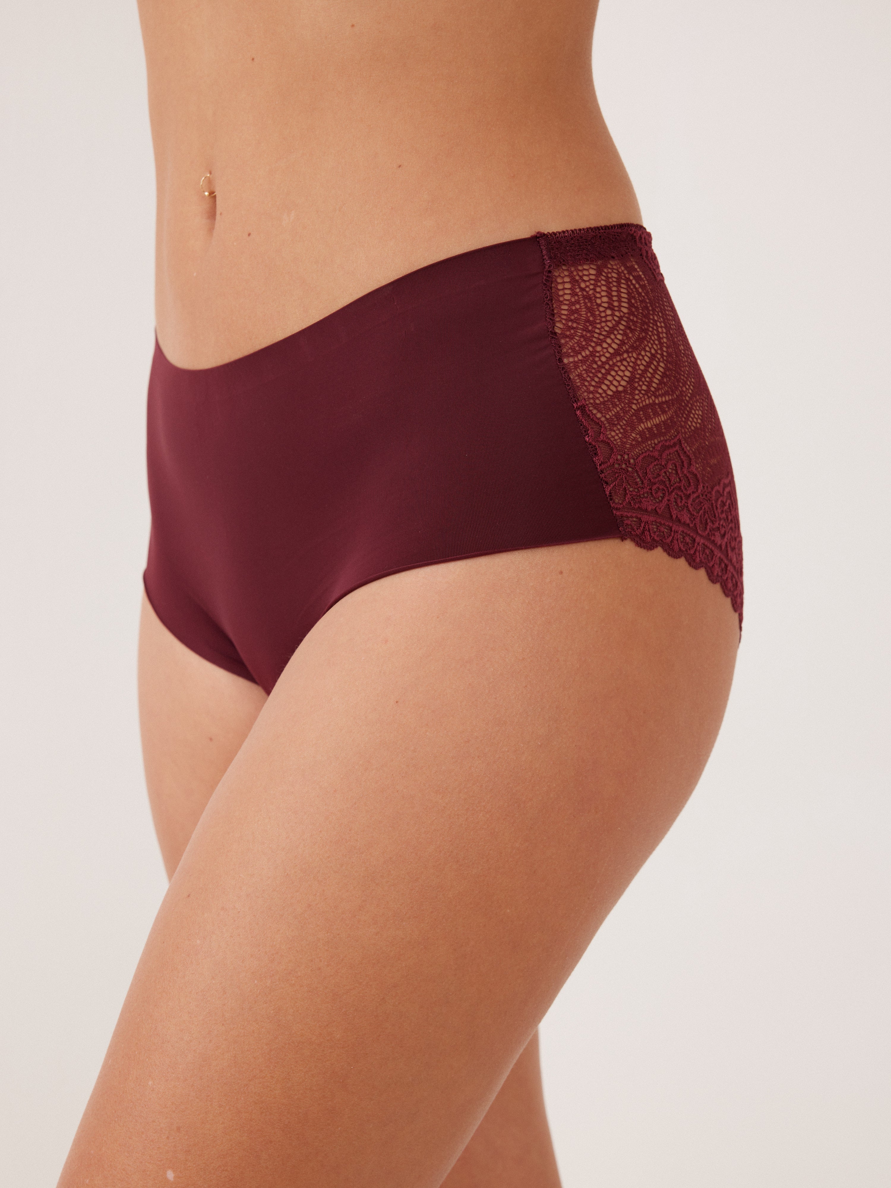 מקסי ריב ותחרה ROSE - בורדו