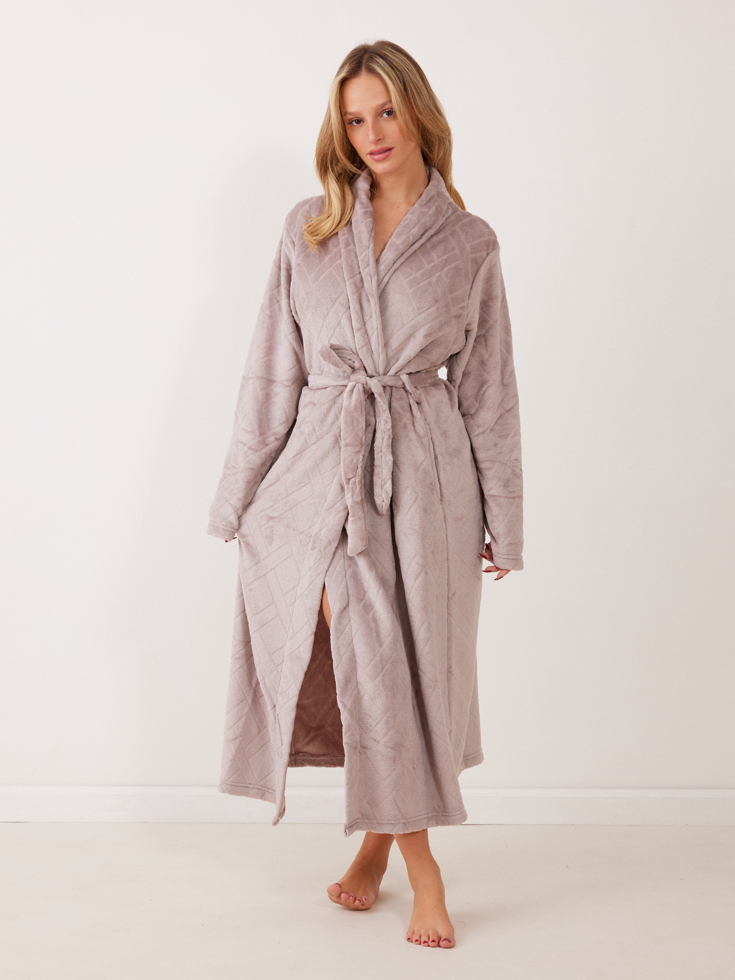 חלוק פלאפי - רוז גולד