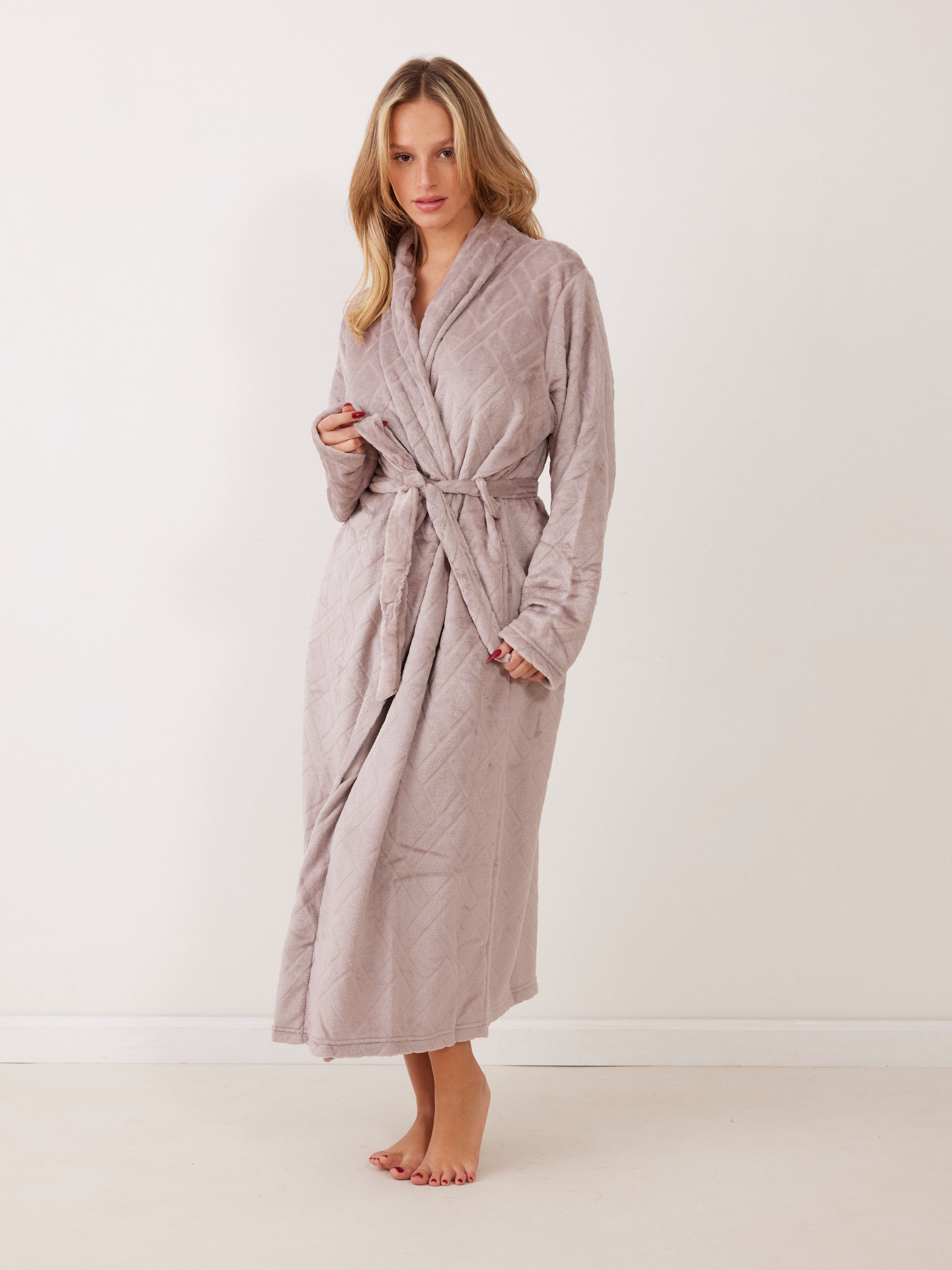 חלוק פלאפי - רוז גולד