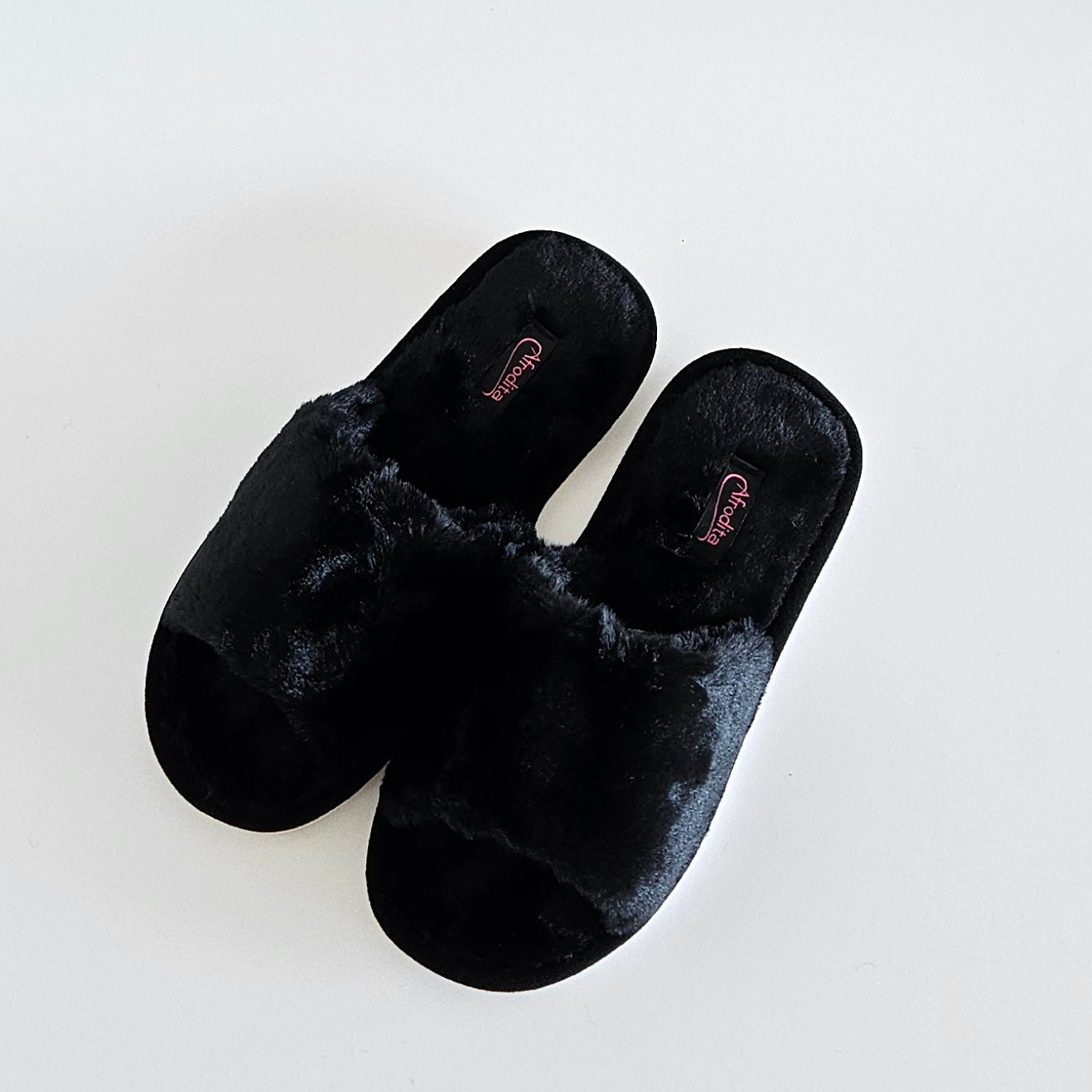 נעלי בית חורף - שחור