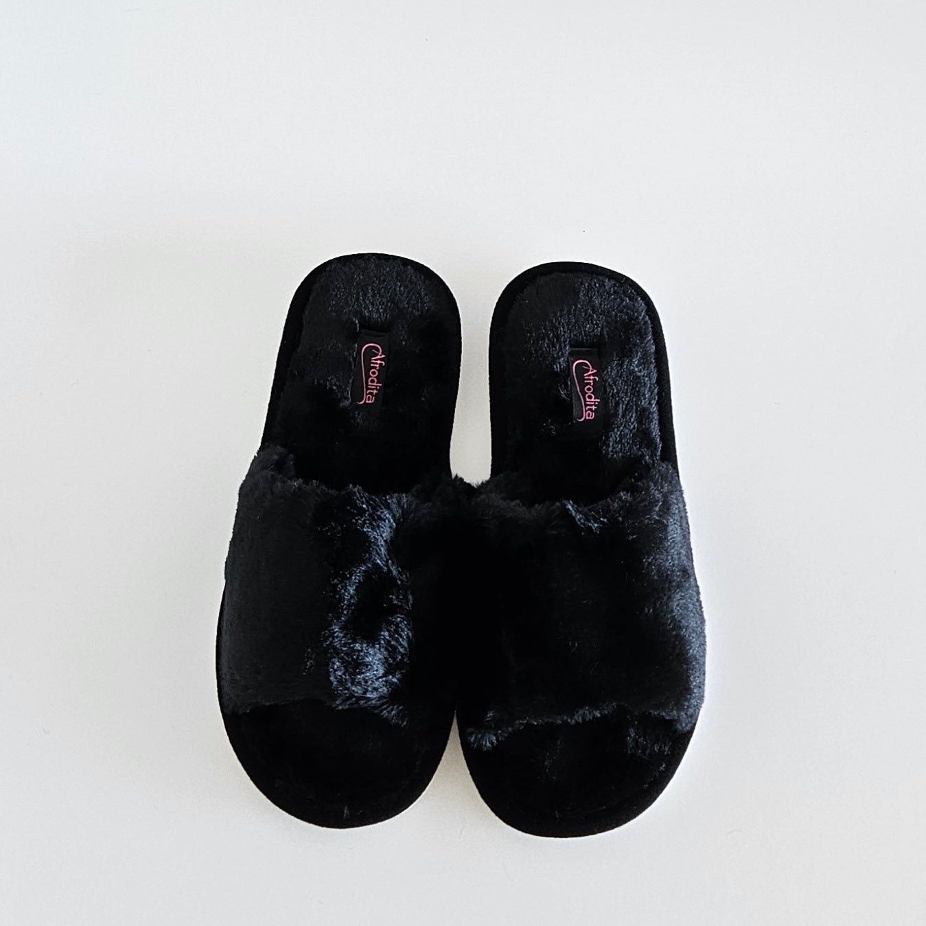 נעלי בית חורף - שחור