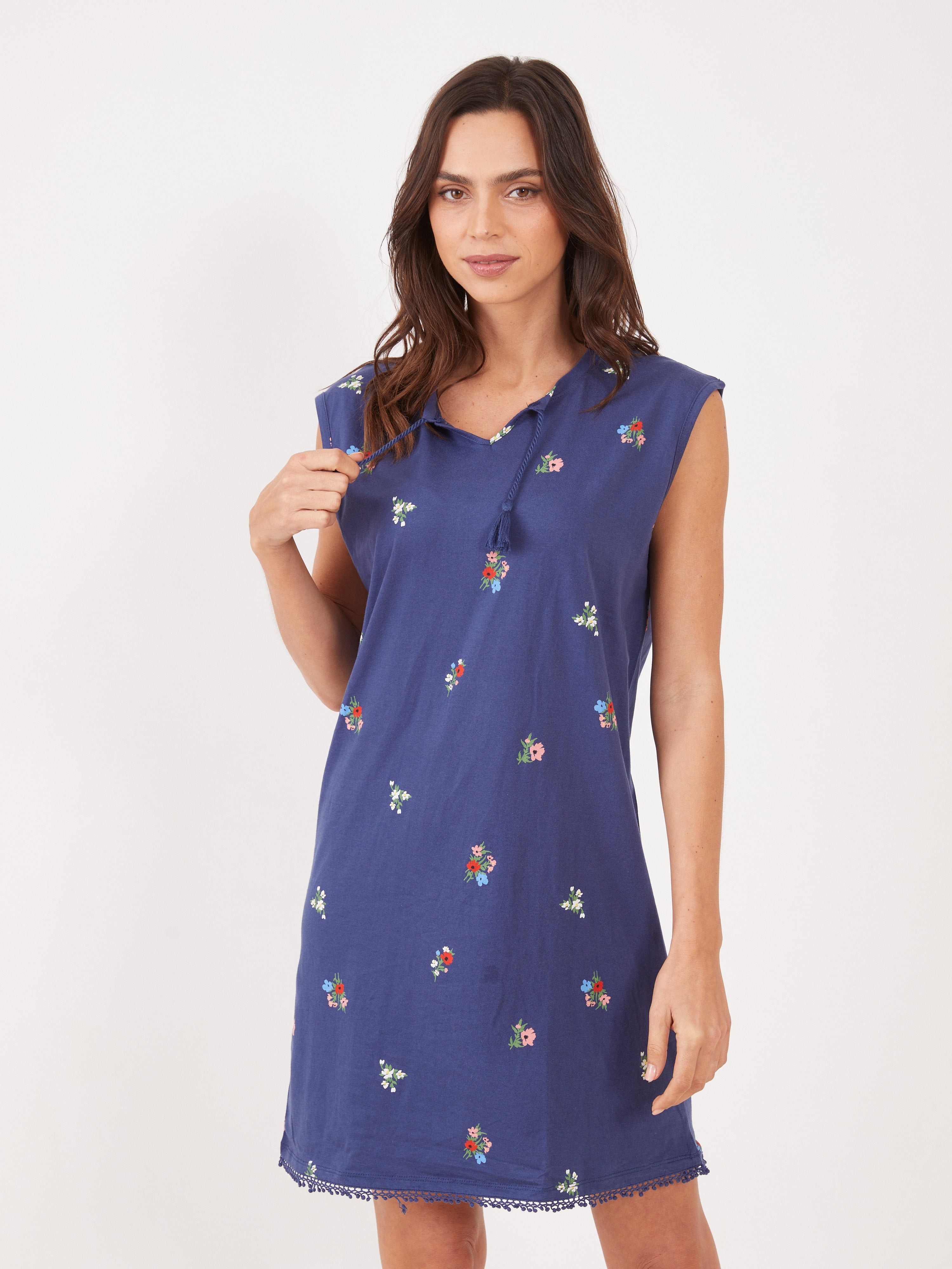 כותונת גופייה פרחים פויינטל