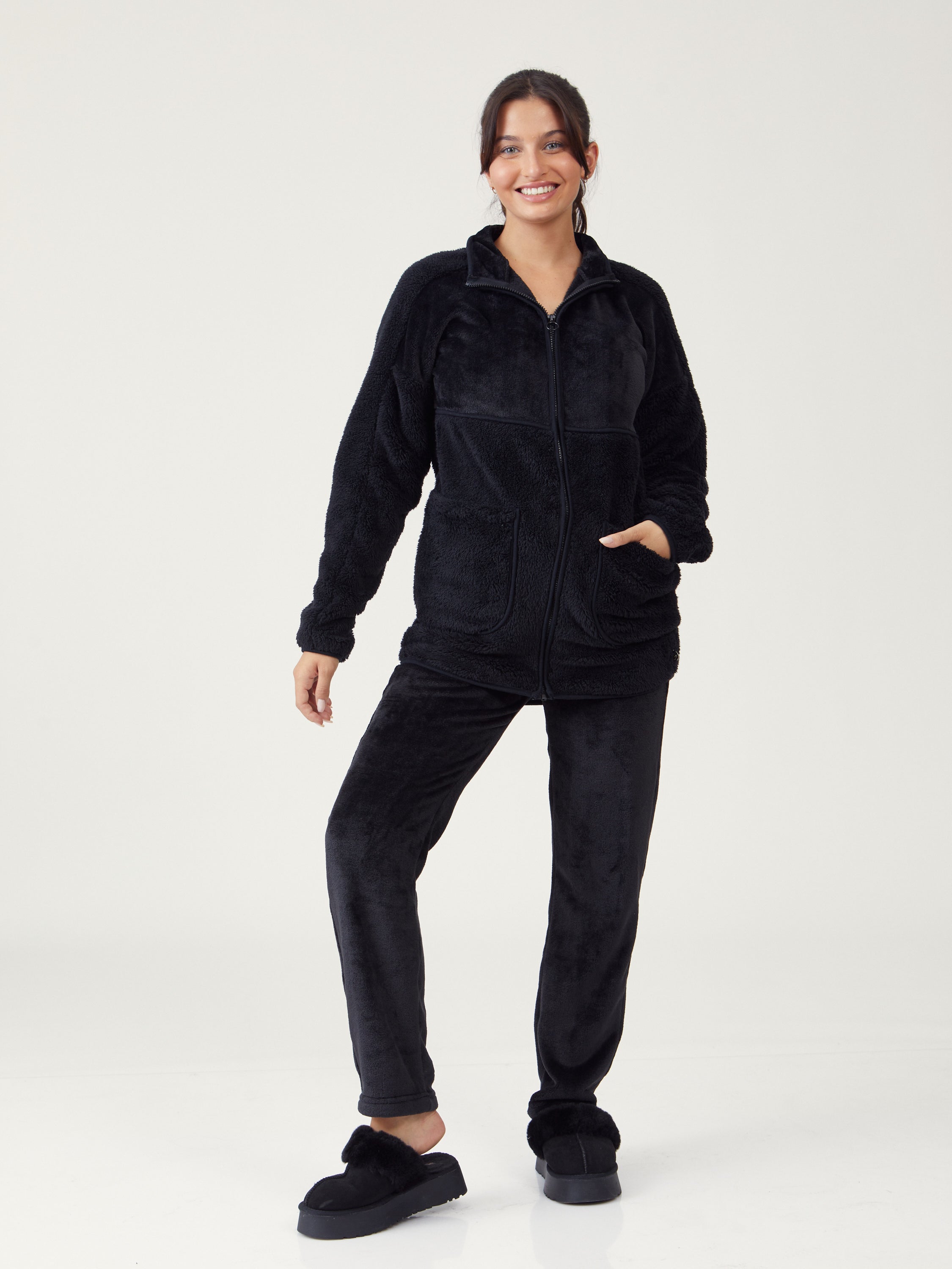 סט פלאפי ריצ'רץ' - שחור