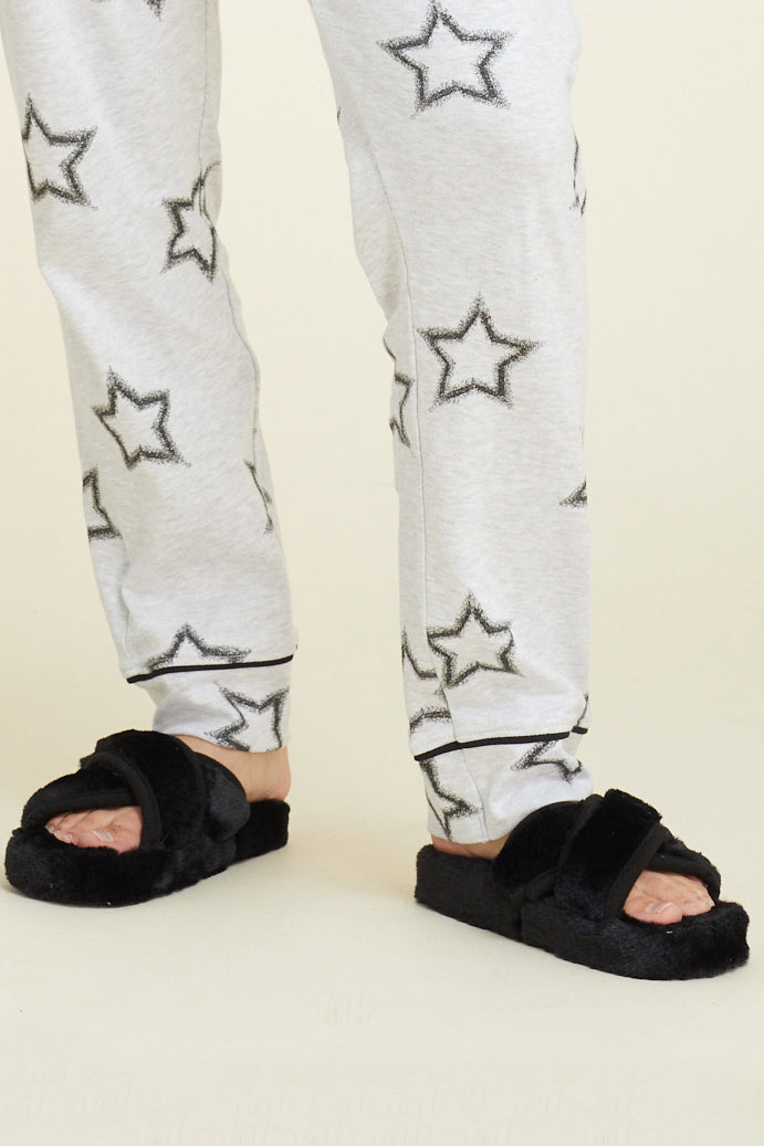 נעלי בית חורף - שחור