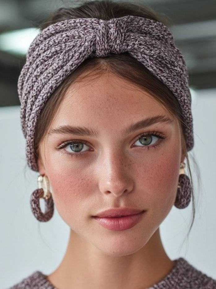 סרט אופנתי לשיער - אפור