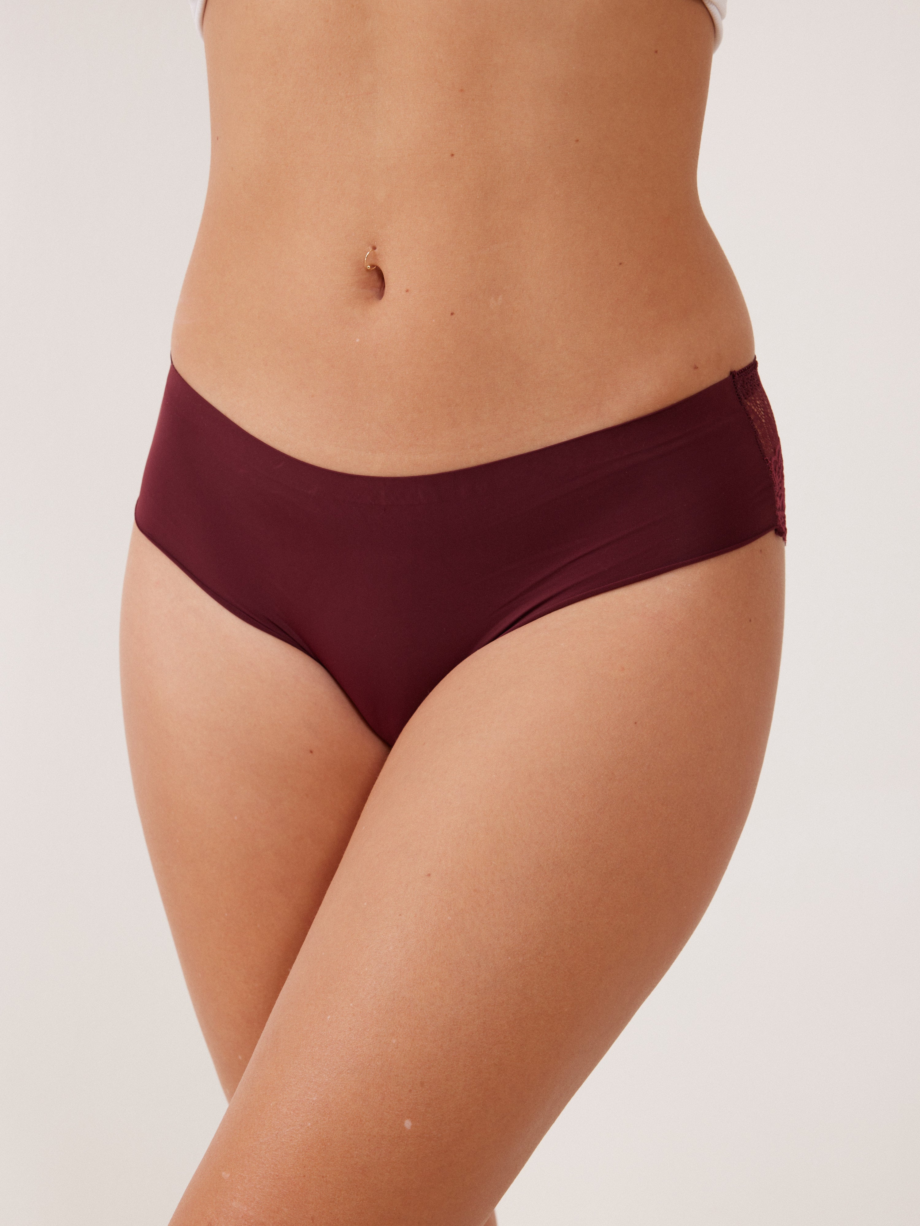 היי לג מיקרו ותחרה ROSE - בורדו