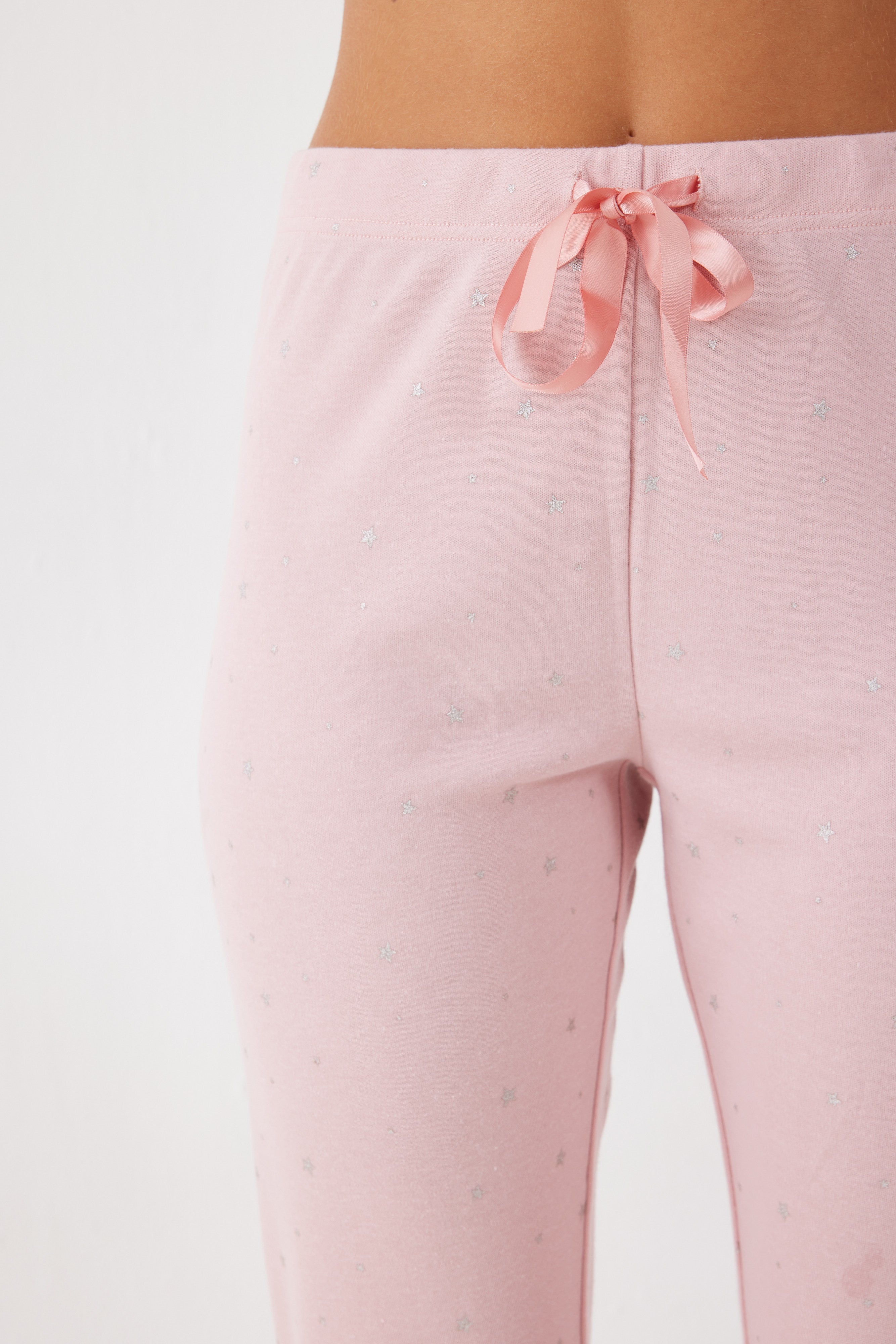 פיג'מה סנופי אינטרלוק - ורוד מעושן*