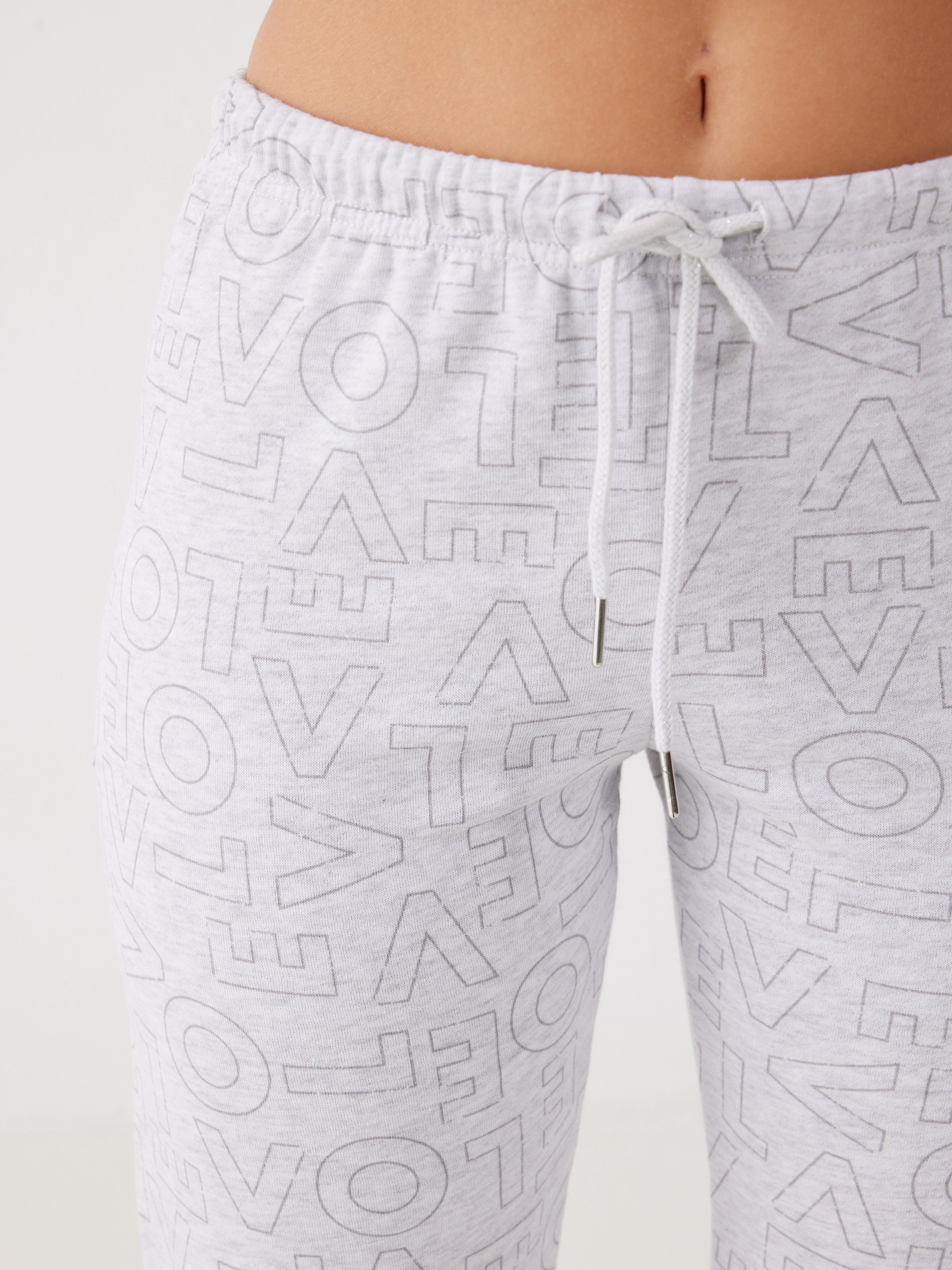 פיג'מה סנופי פוטר - אפור מלאנז