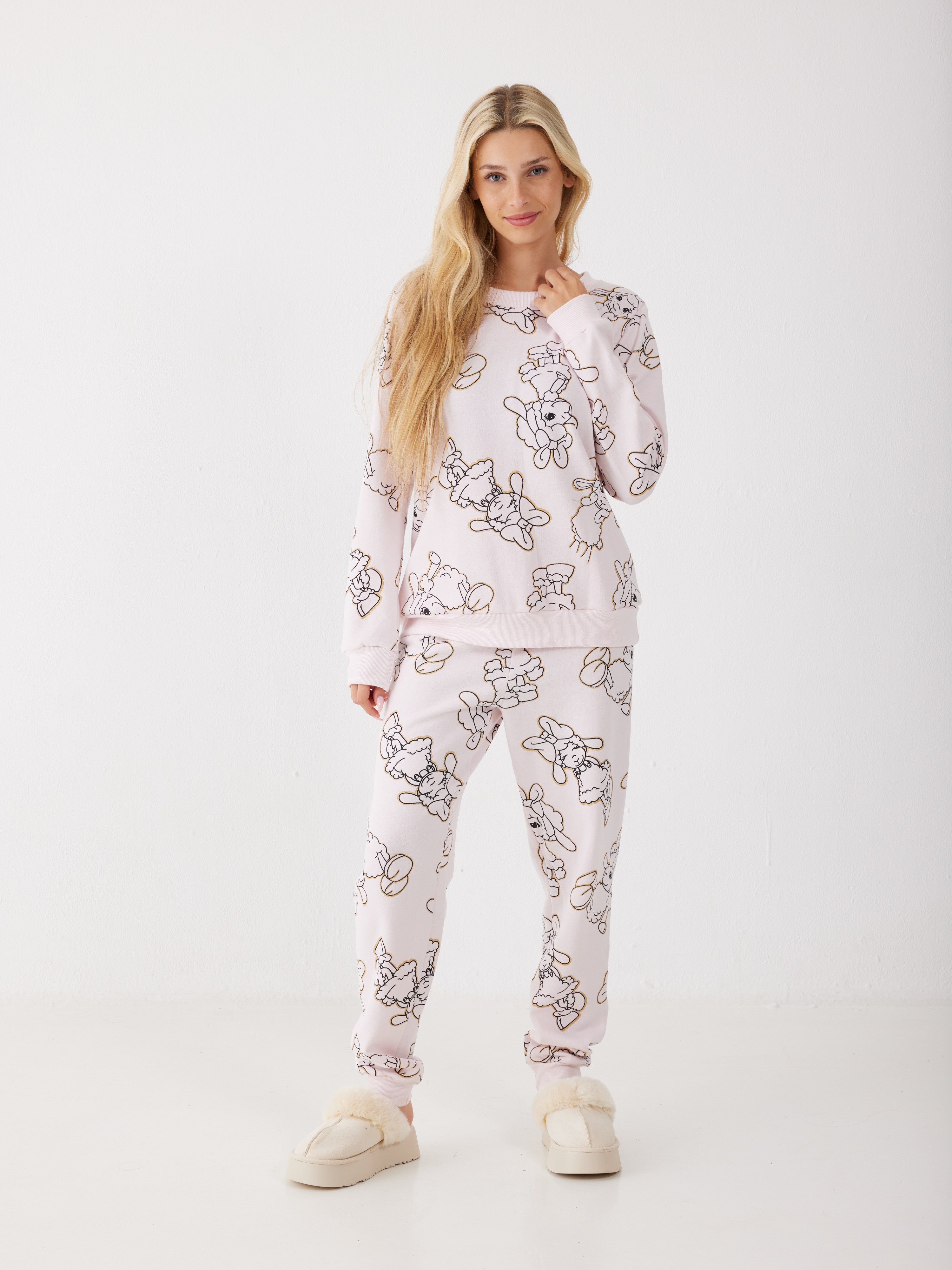 פיג'מה פיפה פוטר - ורוד