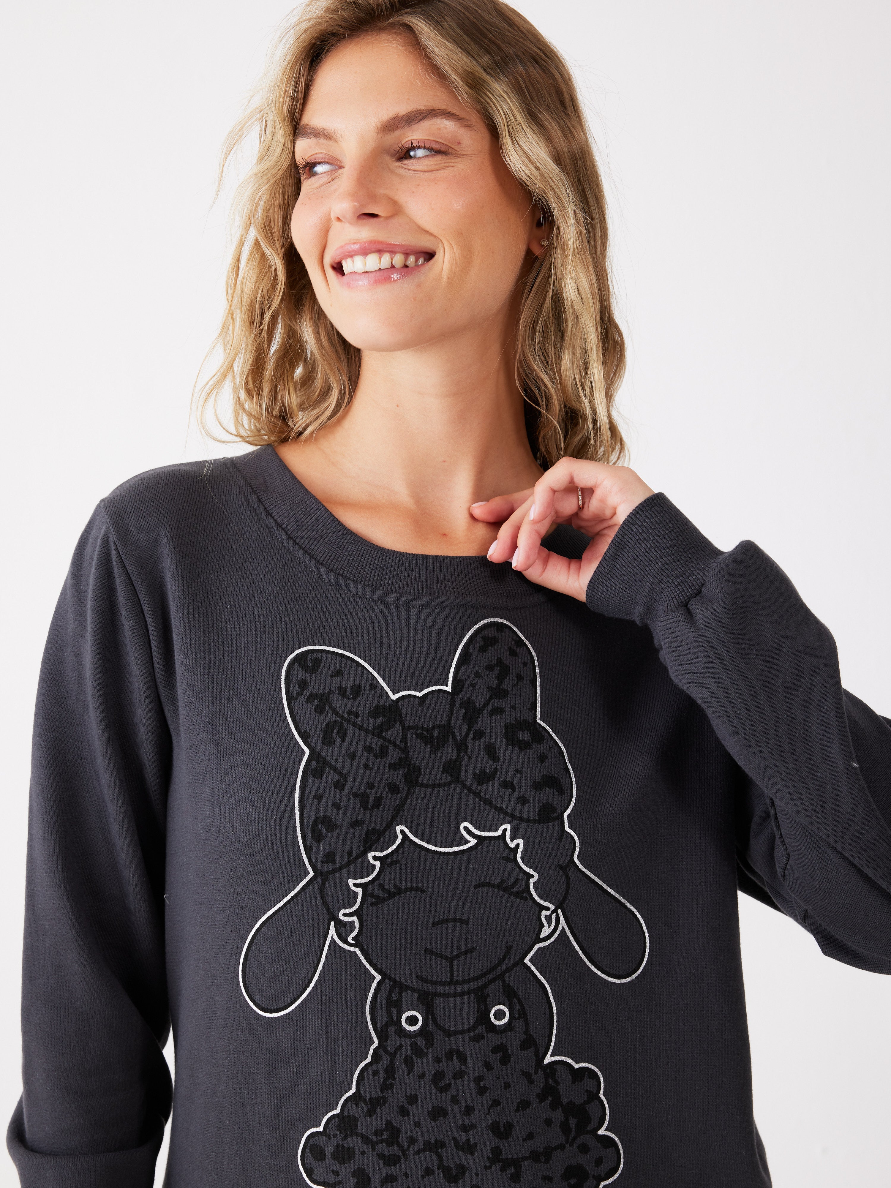 פיג'מת פיפה פוטר - אפור כהה