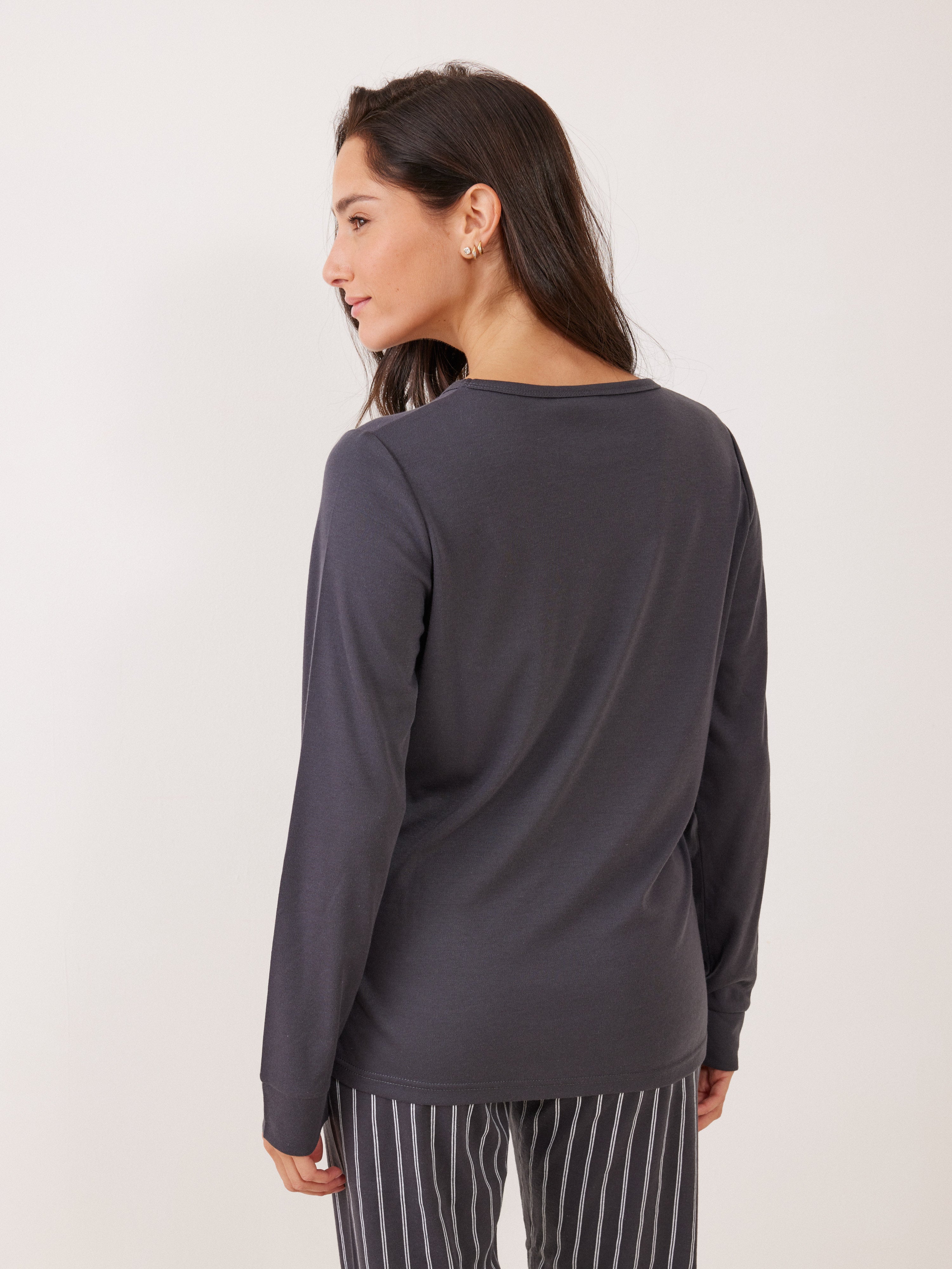 פיג'מה אינטרלוק TOM&JERRY - אפור כהה